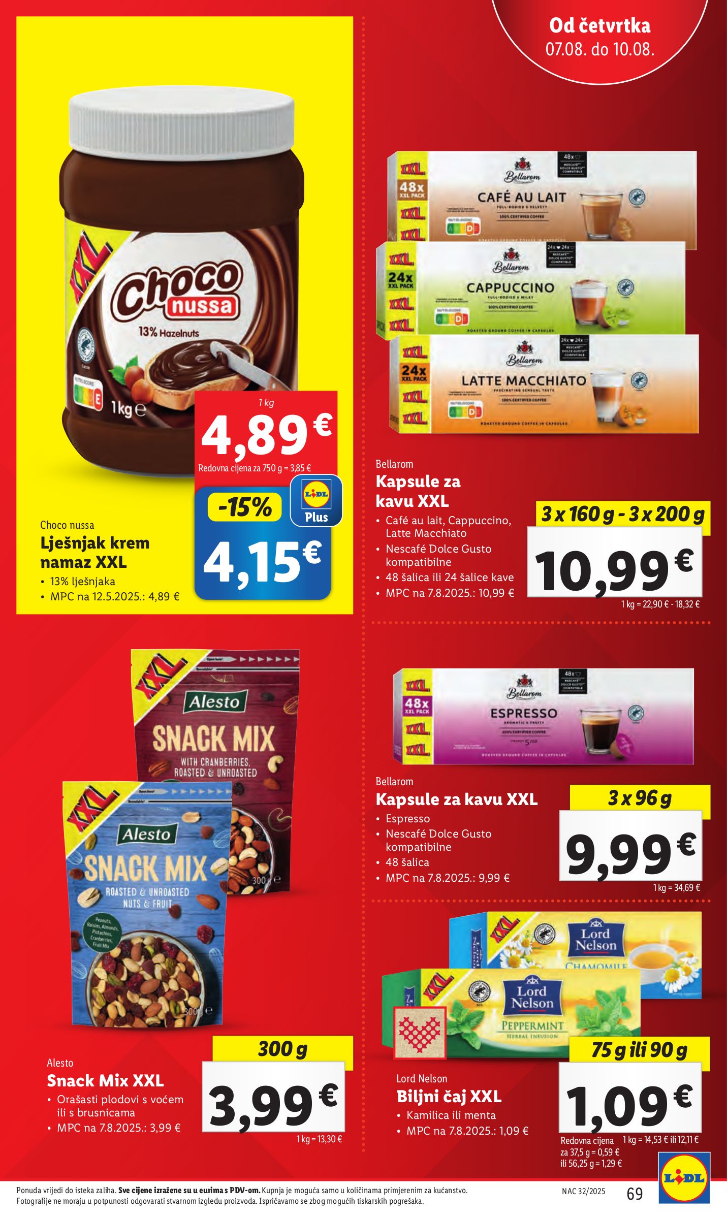lidl - Prelistajte katalog Lidl, vrijedi od 04.08. do 10.08. - page: 69 lidl - Prelistajte katalog Lidl, vrijedi od 04.08. do 10.08. - page: 69