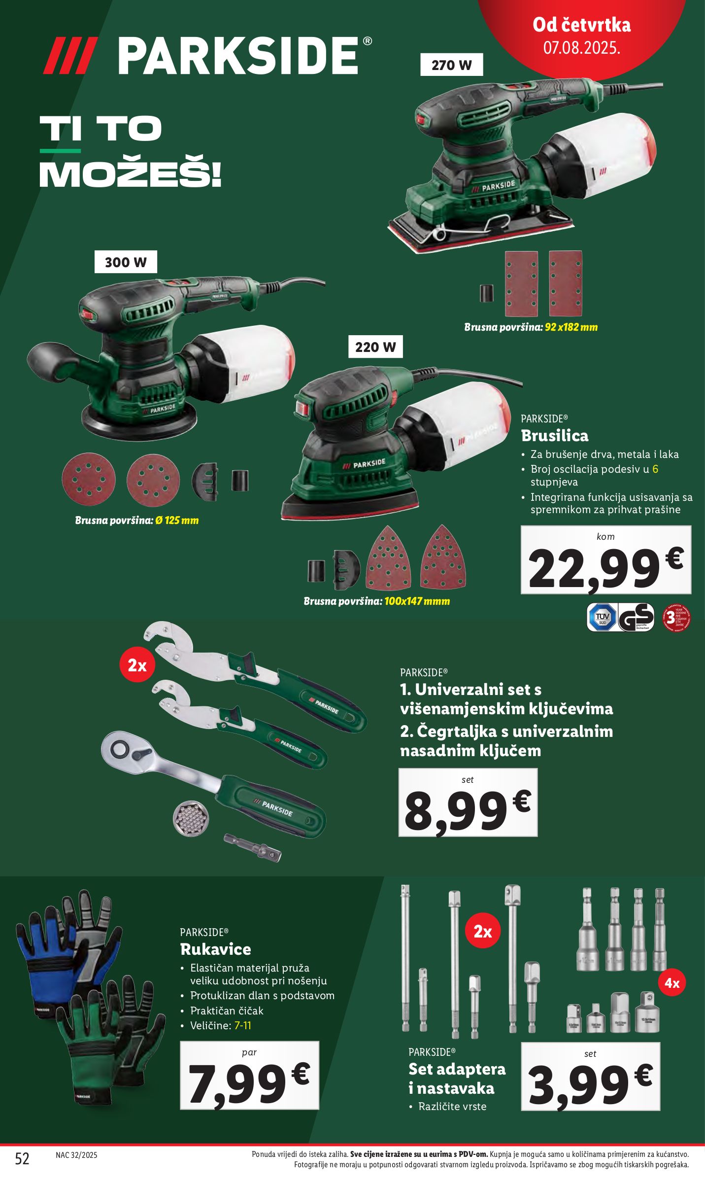 lidl - Prelistajte katalog Lidl, vrijedi od 04.08. do 10.08. - page: 52 lidl - Prelistajte katalog Lidl, vrijedi od 04.08. do 10.08. - page: 52