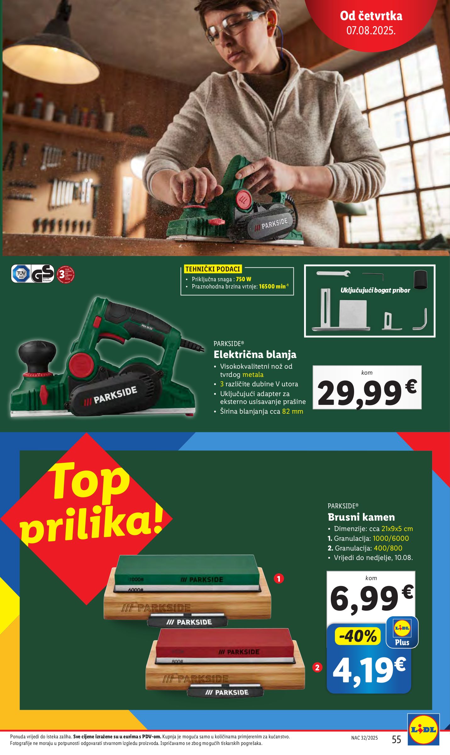 lidl - Prelistajte katalog Lidl, vrijedi od 04.08. do 10.08. - page: 55 lidl - Prelistajte katalog Lidl, vrijedi od 04.08. do 10.08. - page: 55