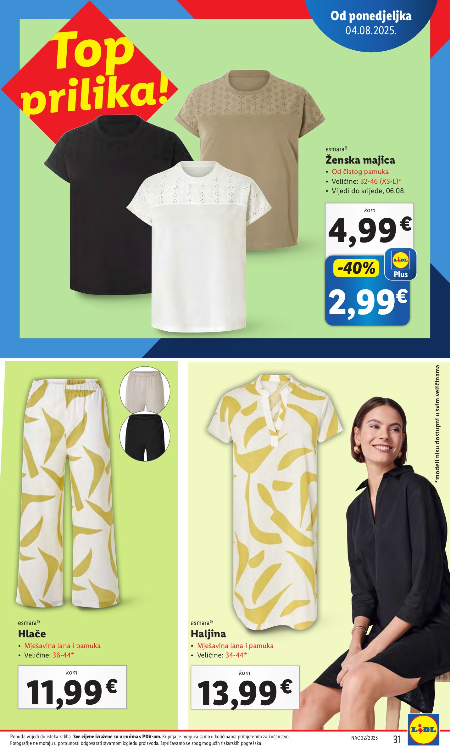 lidl - Prelistajte katalog Lidl, vrijedi od 04.08. do 10.08. - page: 31 lidl - Prelistajte katalog Lidl, vrijedi od 04.08. do 10.08. - page: 31