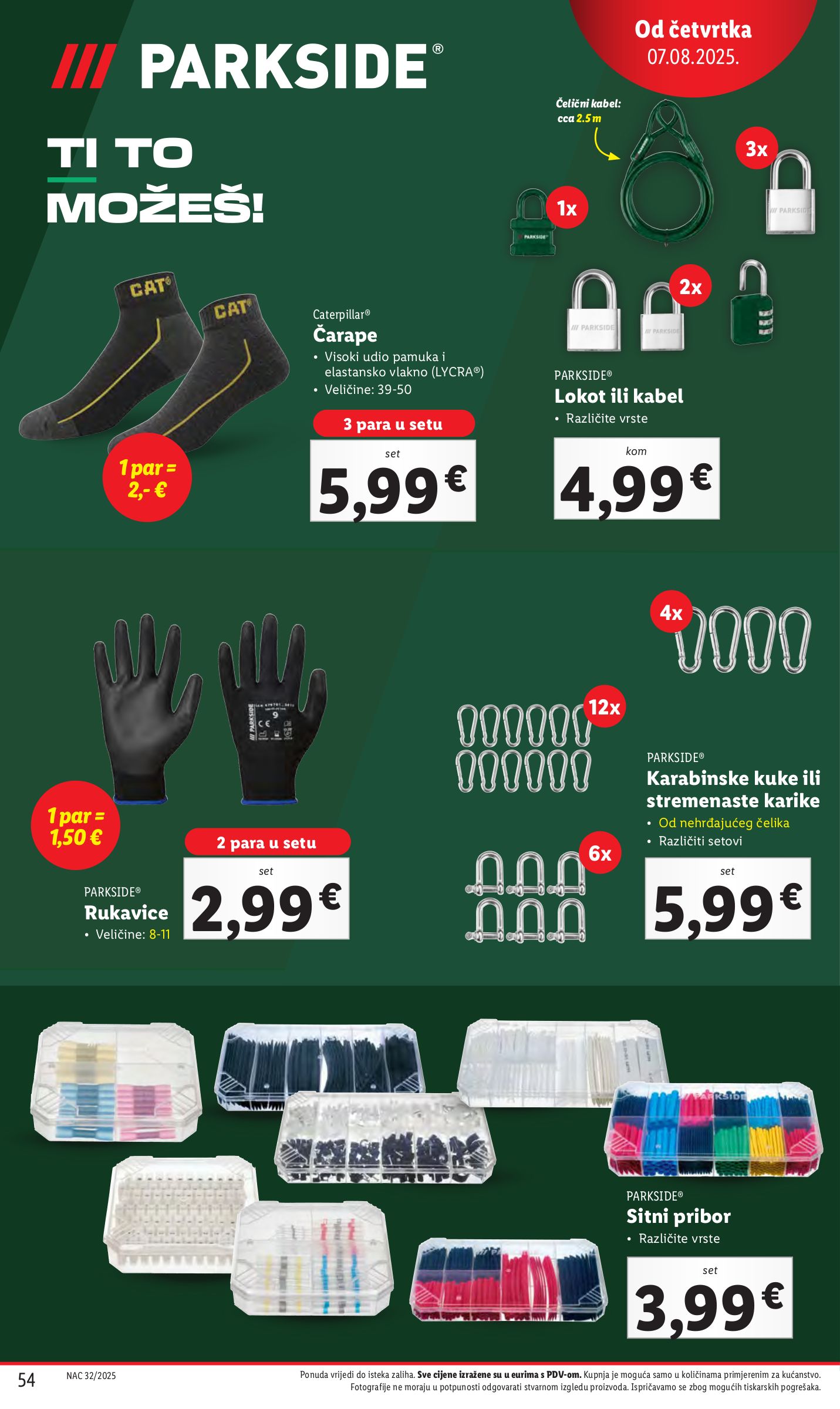 lidl - Prelistajte katalog Lidl, vrijedi od 04.08. do 10.08. - page: 54 lidl - Prelistajte katalog Lidl, vrijedi od 04.08. do 10.08. - page: 54