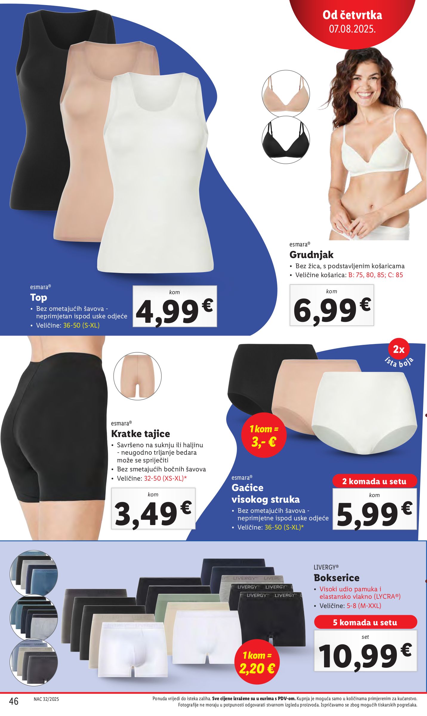 lidl - Prelistajte katalog Lidl, vrijedi od 04.08. do 10.08. - page: 46 lidl - Prelistajte katalog Lidl, vrijedi od 04.08. do 10.08. - page: 46