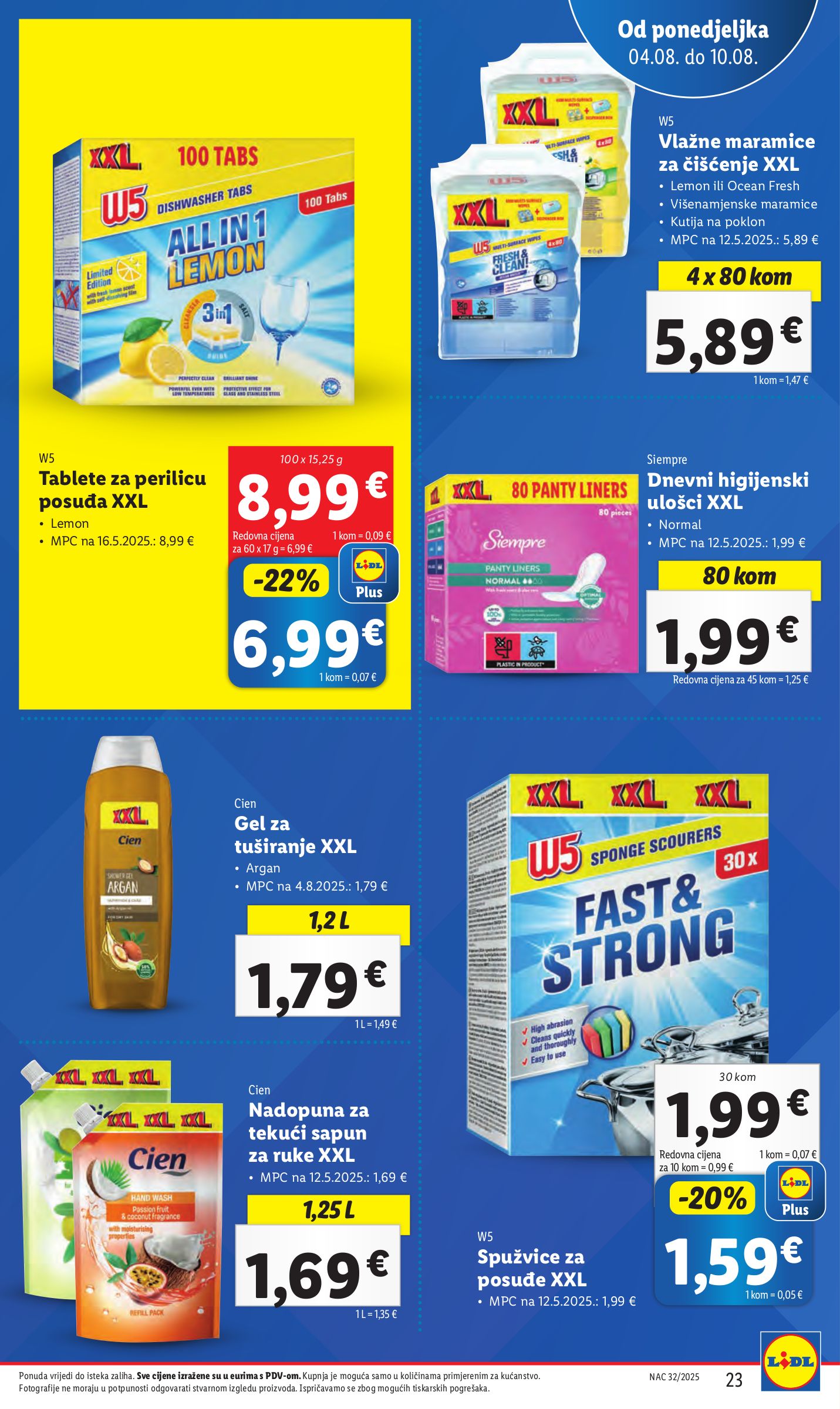 lidl - Prelistajte katalog Lidl, vrijedi od 04.08. do 10.08. - page: 23 lidl - Prelistajte katalog Lidl, vrijedi od 04.08. do 10.08. - page: 23