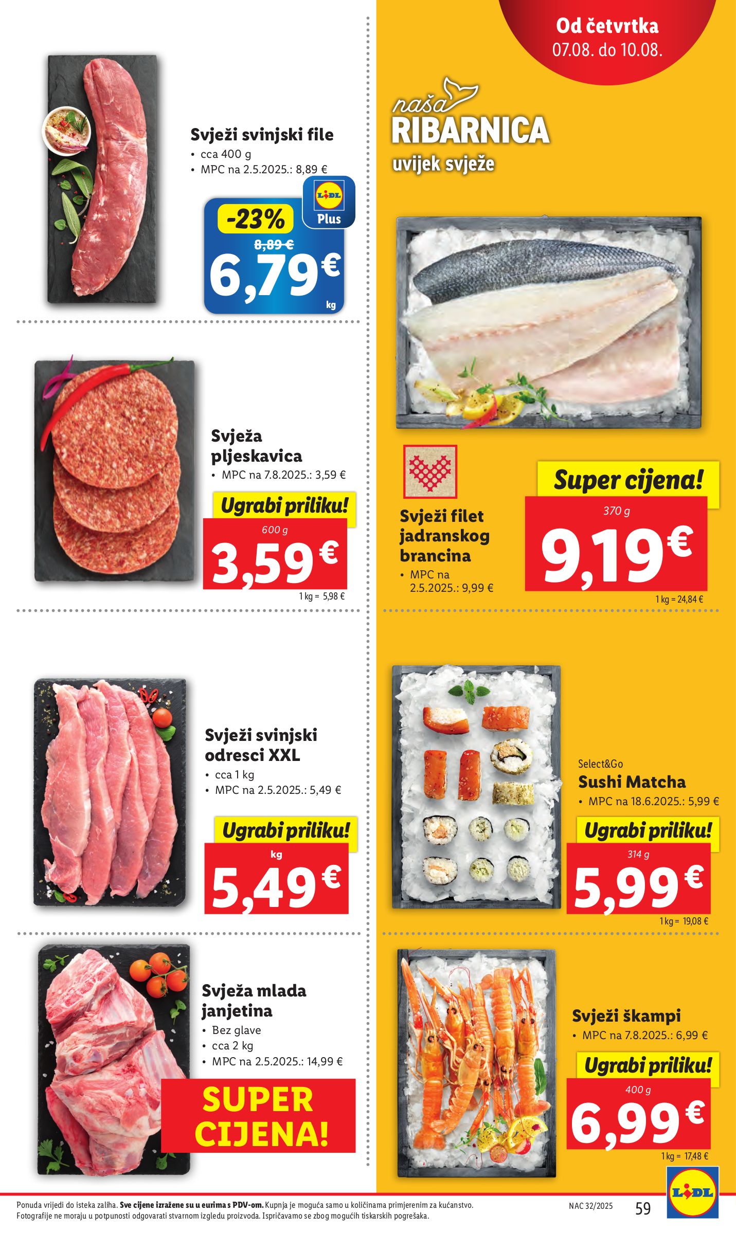 lidl - Prelistajte katalog Lidl, vrijedi od 04.08. do 10.08. - page: 59 lidl - Prelistajte katalog Lidl, vrijedi od 04.08. do 10.08. - page: 59