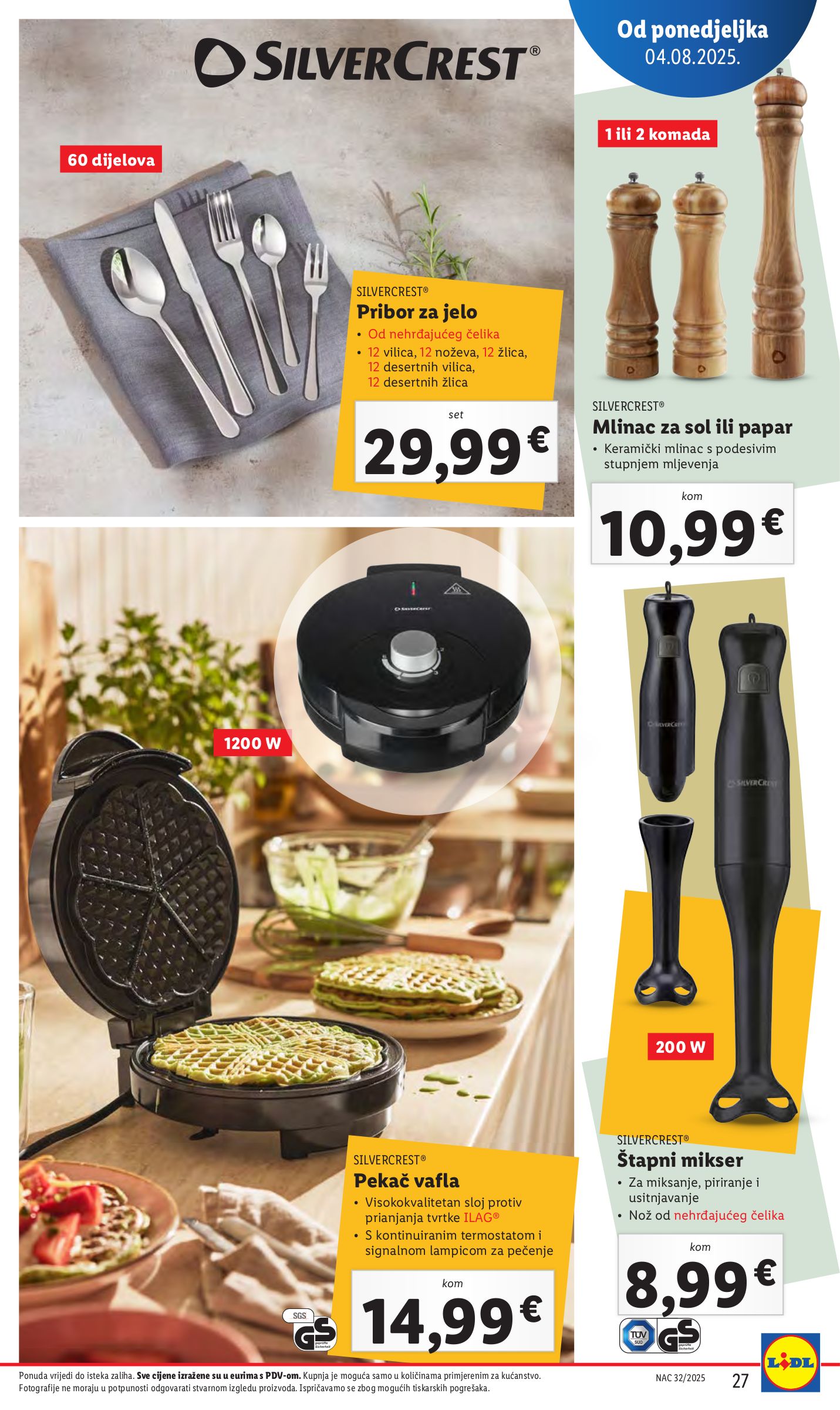 lidl - Prelistajte katalog Lidl, vrijedi od 04.08. do 10.08. - page: 27 lidl - Prelistajte katalog Lidl, vrijedi od 04.08. do 10.08. - page: 27