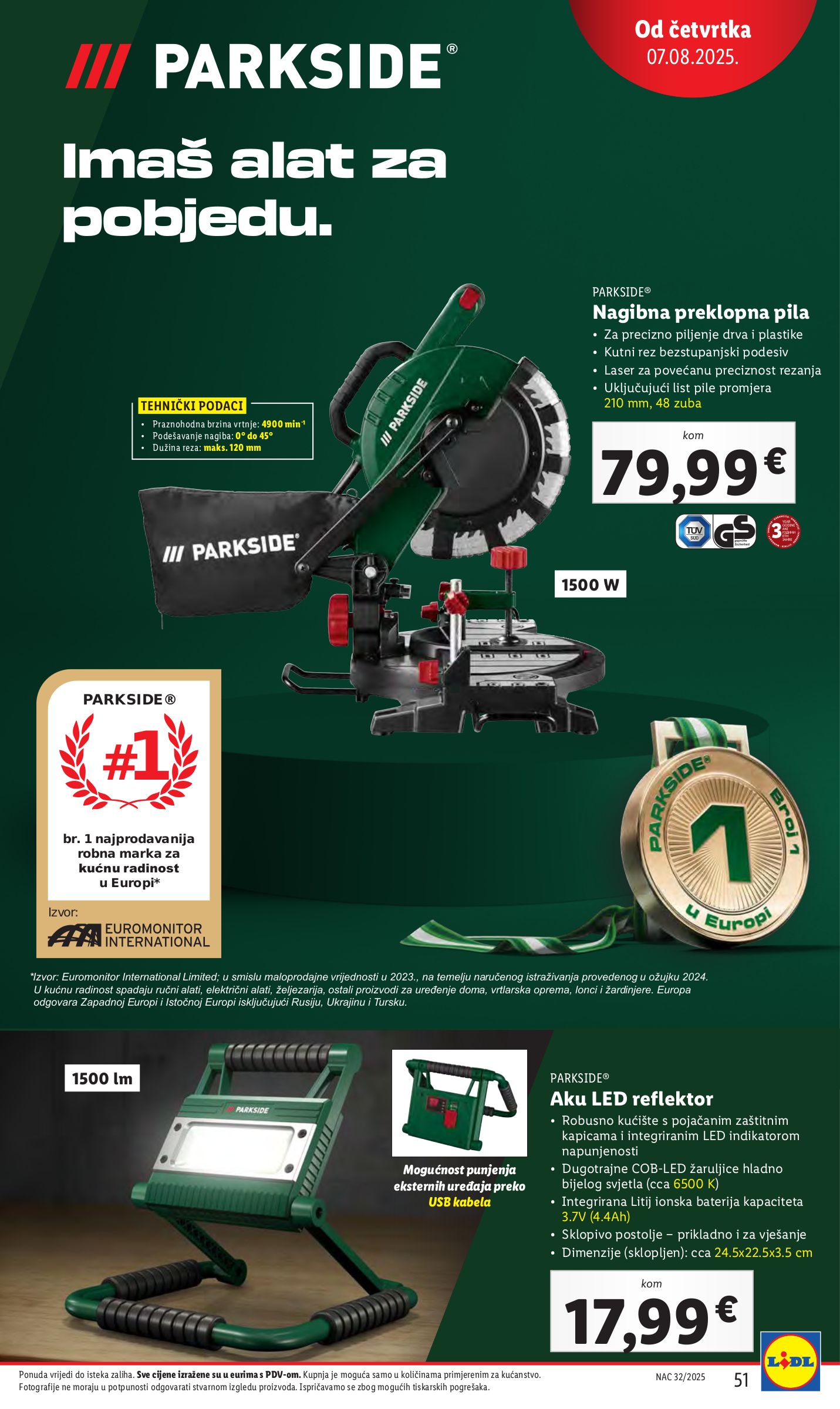 lidl - Prelistajte katalog Lidl, vrijedi od 04.08. do 10.08. - page: 51 lidl - Prelistajte katalog Lidl, vrijedi od 04.08. do 10.08. - page: 51