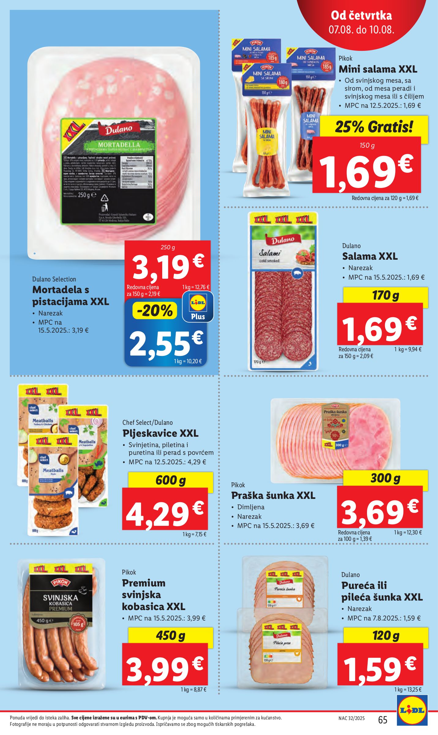 lidl - Prelistajte katalog Lidl, vrijedi od 04.08. do 10.08. - page: 65 lidl - Prelistajte katalog Lidl, vrijedi od 04.08. do 10.08. - page: 65