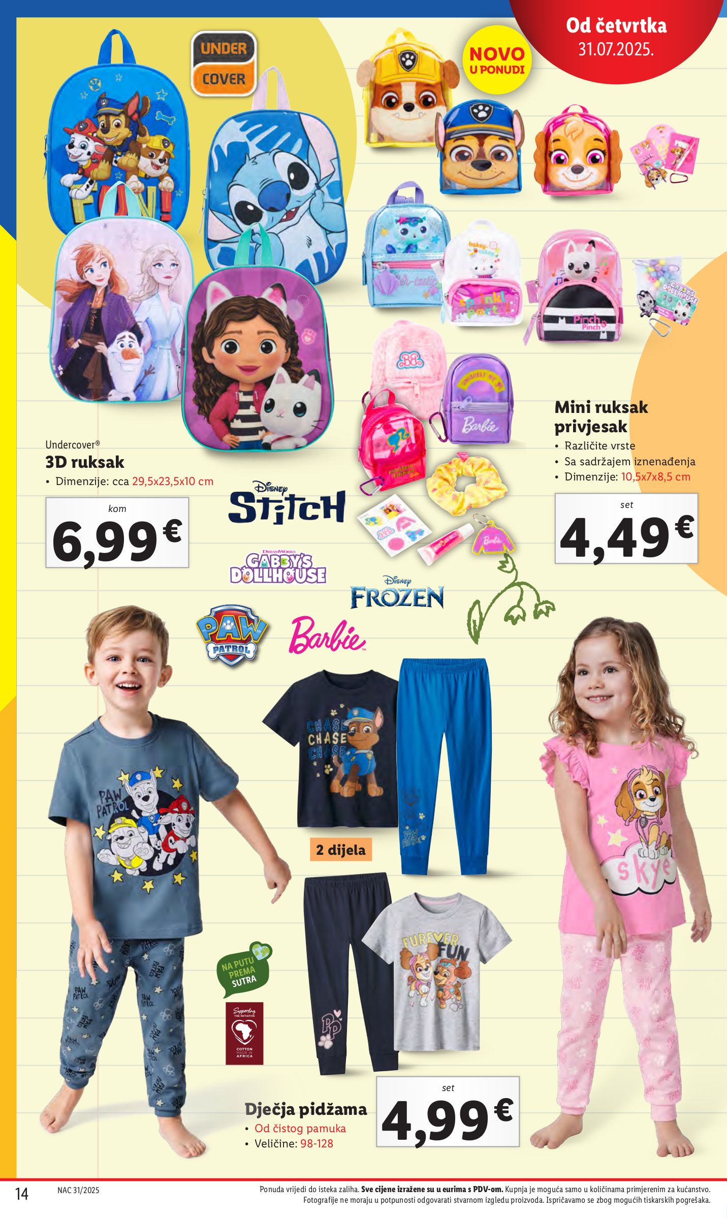 lidl - Prelistajte katalog Lidl - Pripremi se za novu školsku godinu, vrijedi od 31.07. do 31.08. - page: 14