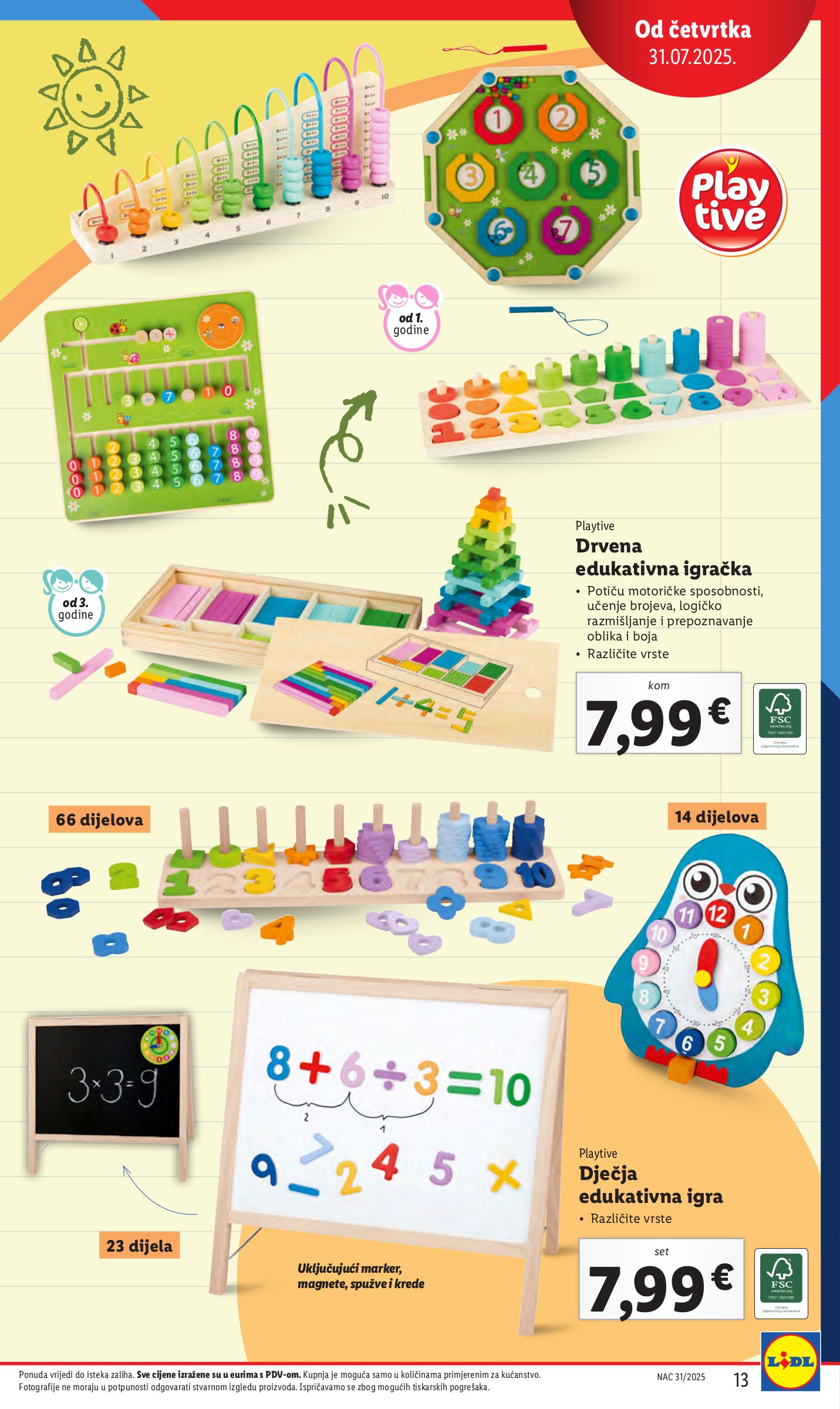 lidl - Prelistajte katalog Lidl - Pripremi se za novu školsku godinu, vrijedi od 31.07. do 31.08. - page: 13