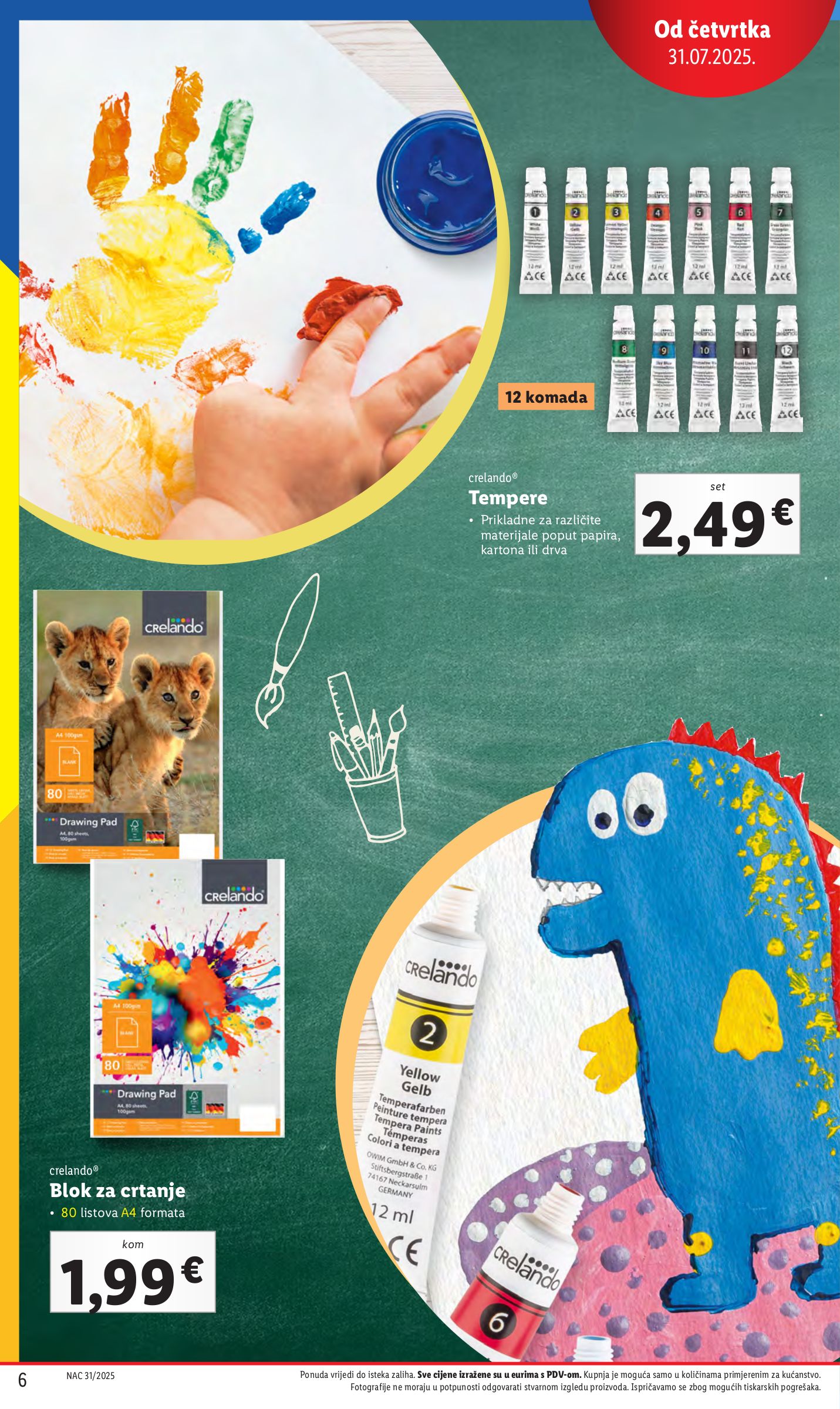 lidl - Prelistajte katalog Lidl - Pripremi se za novu školsku godinu, vrijedi od 31.07. do 31.08. - page: 6