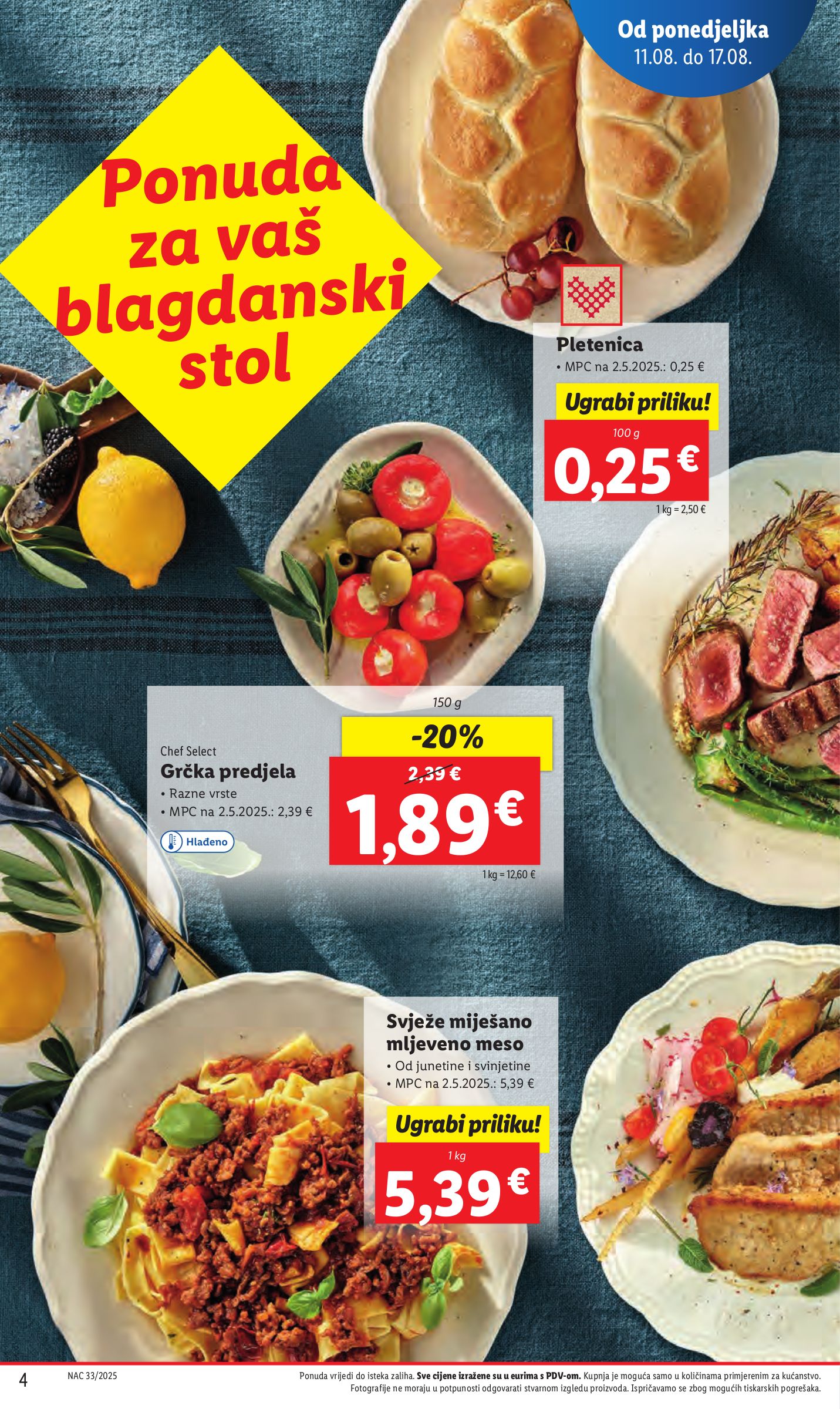 lidl - Prelistajte katalog Lidl, vrijedi od 11.08. do 17.08. - page: 4 lidl - Prelistajte katalog Lidl, vrijedi od 11.08. do 17.08. - page: 4
