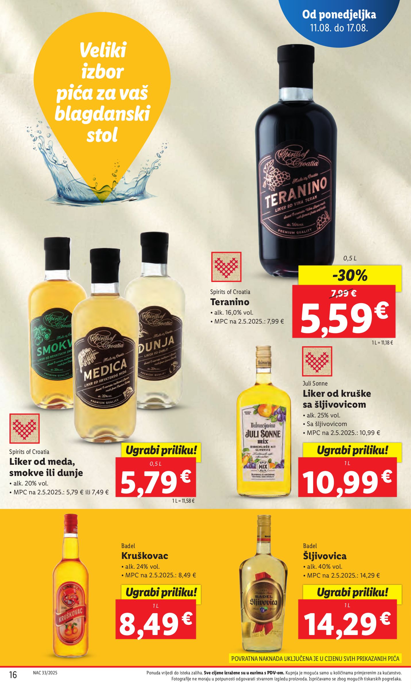 lidl - Prelistajte katalog Lidl, vrijedi od 11.08. do 17.08. - page: 16 lidl - Prelistajte katalog Lidl, vrijedi od 11.08. do 17.08. - page: 16