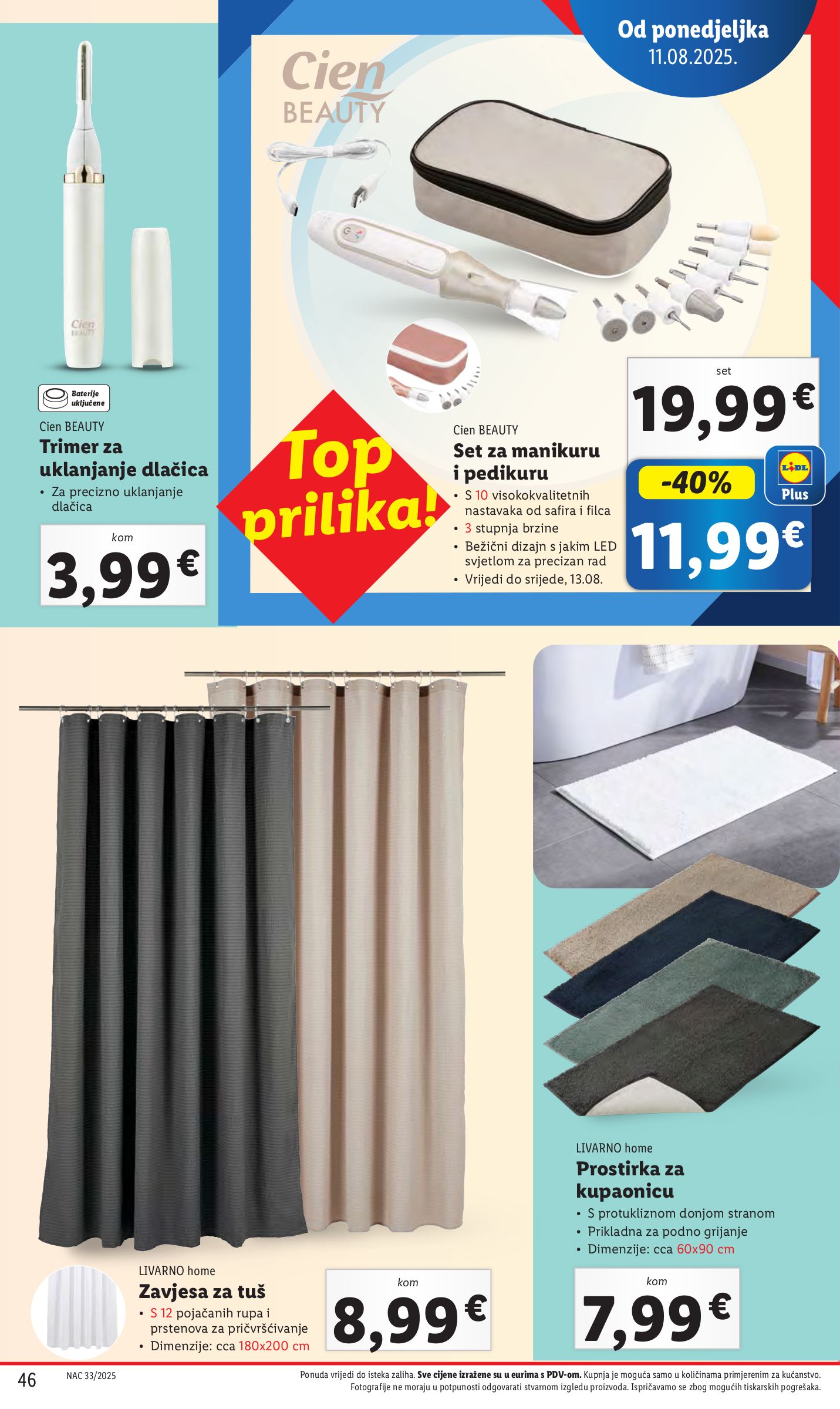 lidl - Prelistajte katalog Lidl, vrijedi od 11.08. do 17.08. - page: 46 lidl - Prelistajte katalog Lidl, vrijedi od 11.08. do 17.08. - page: 46