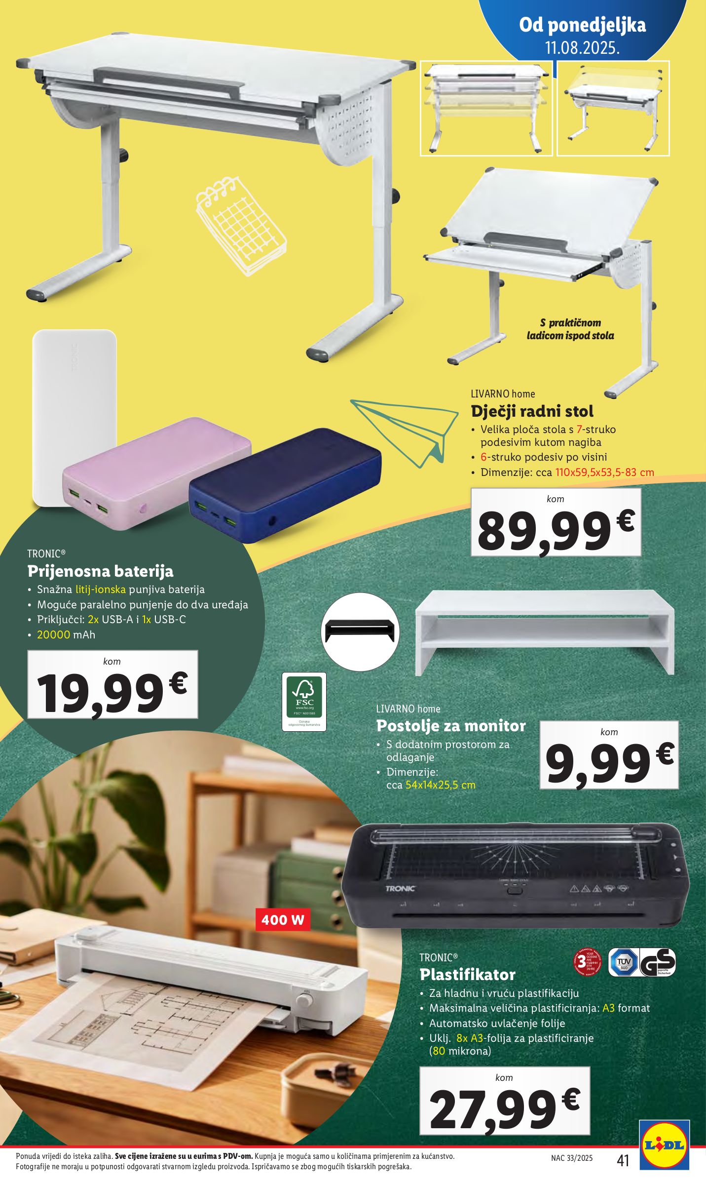 lidl - Prelistajte katalog Lidl, vrijedi od 11.08. do 17.08. - page: 41 lidl - Prelistajte katalog Lidl, vrijedi od 11.08. do 17.08. - page: 41