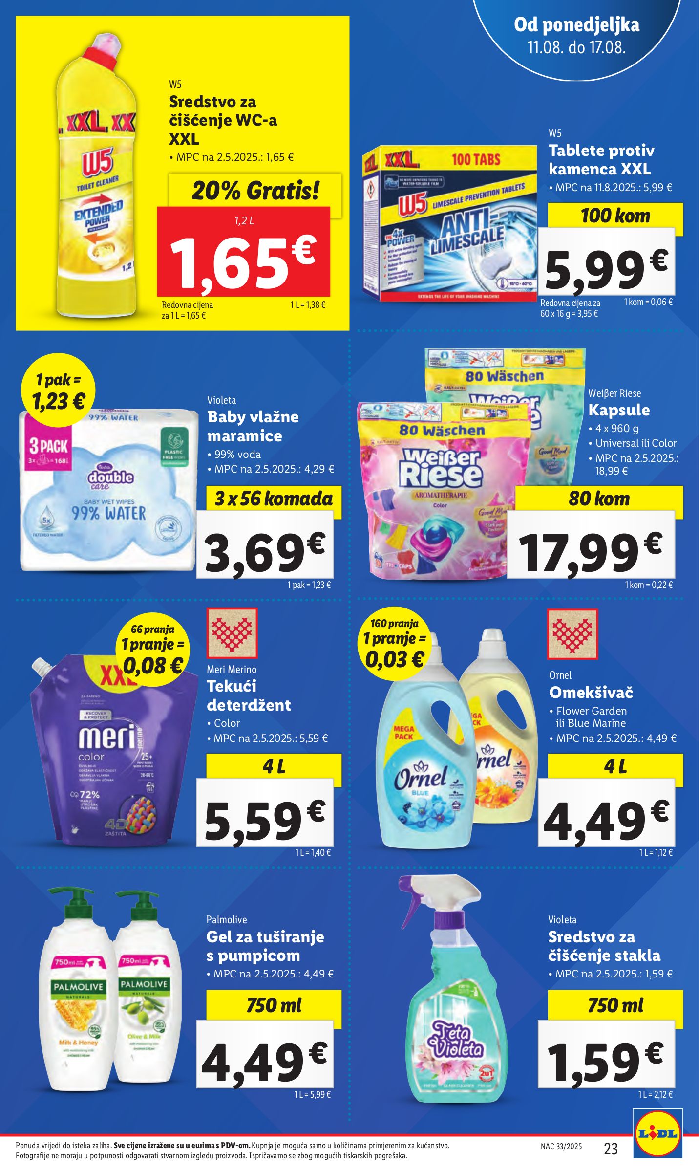 lidl - Prelistajte katalog Lidl, vrijedi od 11.08. do 17.08. - page: 23 lidl - Prelistajte katalog Lidl, vrijedi od 11.08. do 17.08. - page: 23