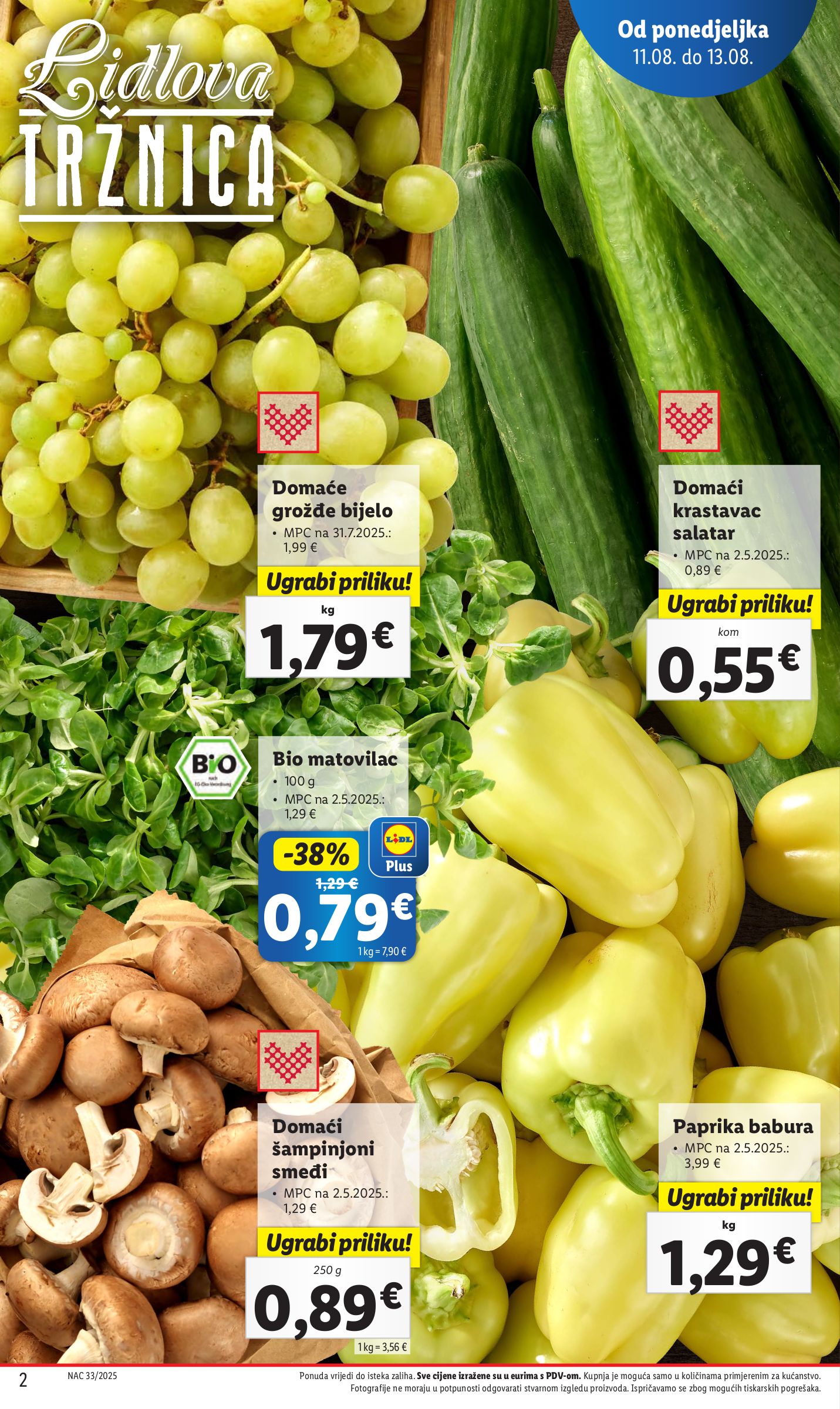 lidl - Prelistajte katalog Lidl, vrijedi od 11.08. do 17.08. - page: 2 lidl - Prelistajte katalog Lidl, vrijedi od 11.08. do 17.08. - page: 2
