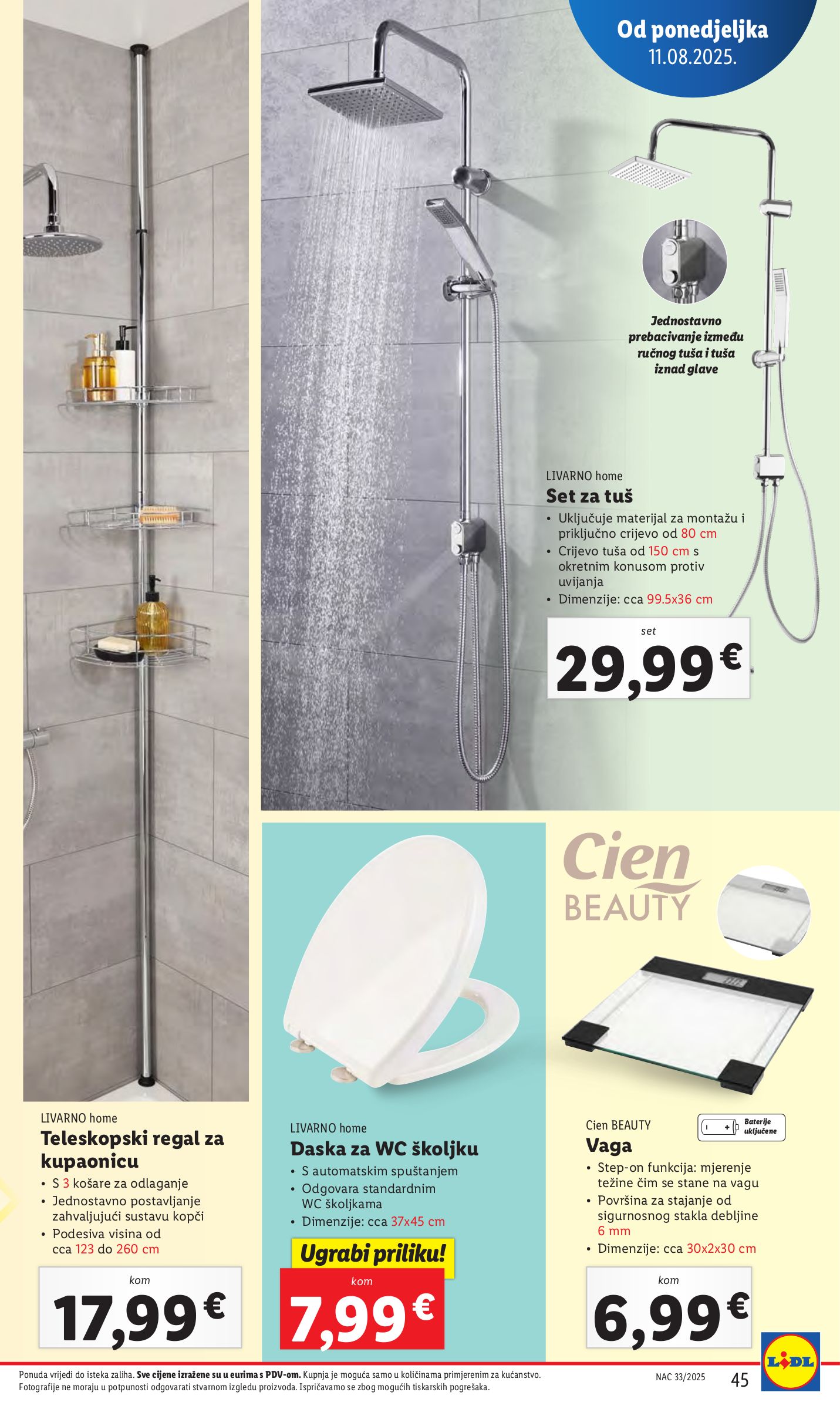 lidl - Prelistajte katalog Lidl, vrijedi od 11.08. do 17.08. - page: 45 lidl - Prelistajte katalog Lidl, vrijedi od 11.08. do 17.08. - page: 45