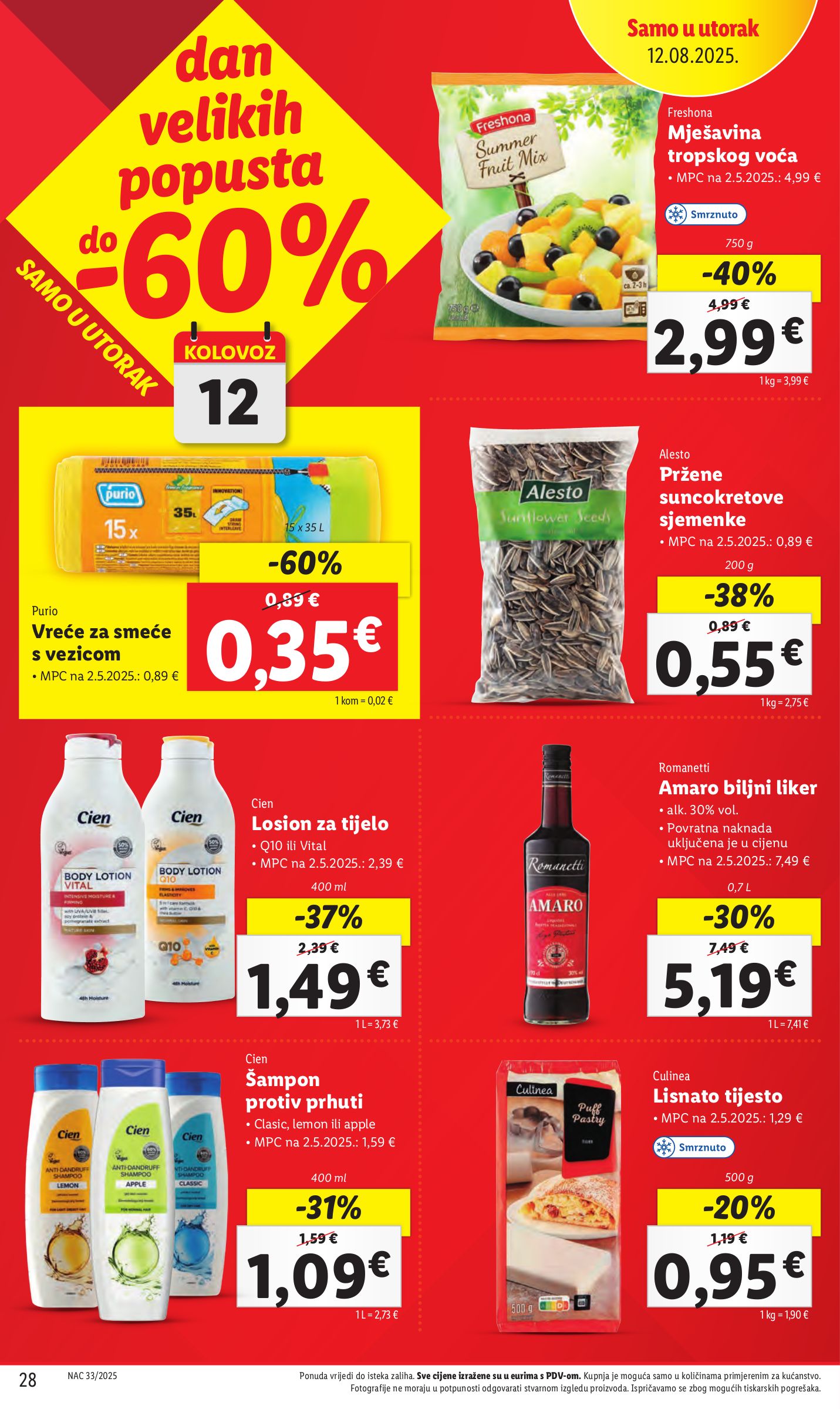 lidl - Prelistajte katalog Lidl, vrijedi od 11.08. do 17.08. - page: 28 lidl - Prelistajte katalog Lidl, vrijedi od 11.08. do 17.08. - page: 28
