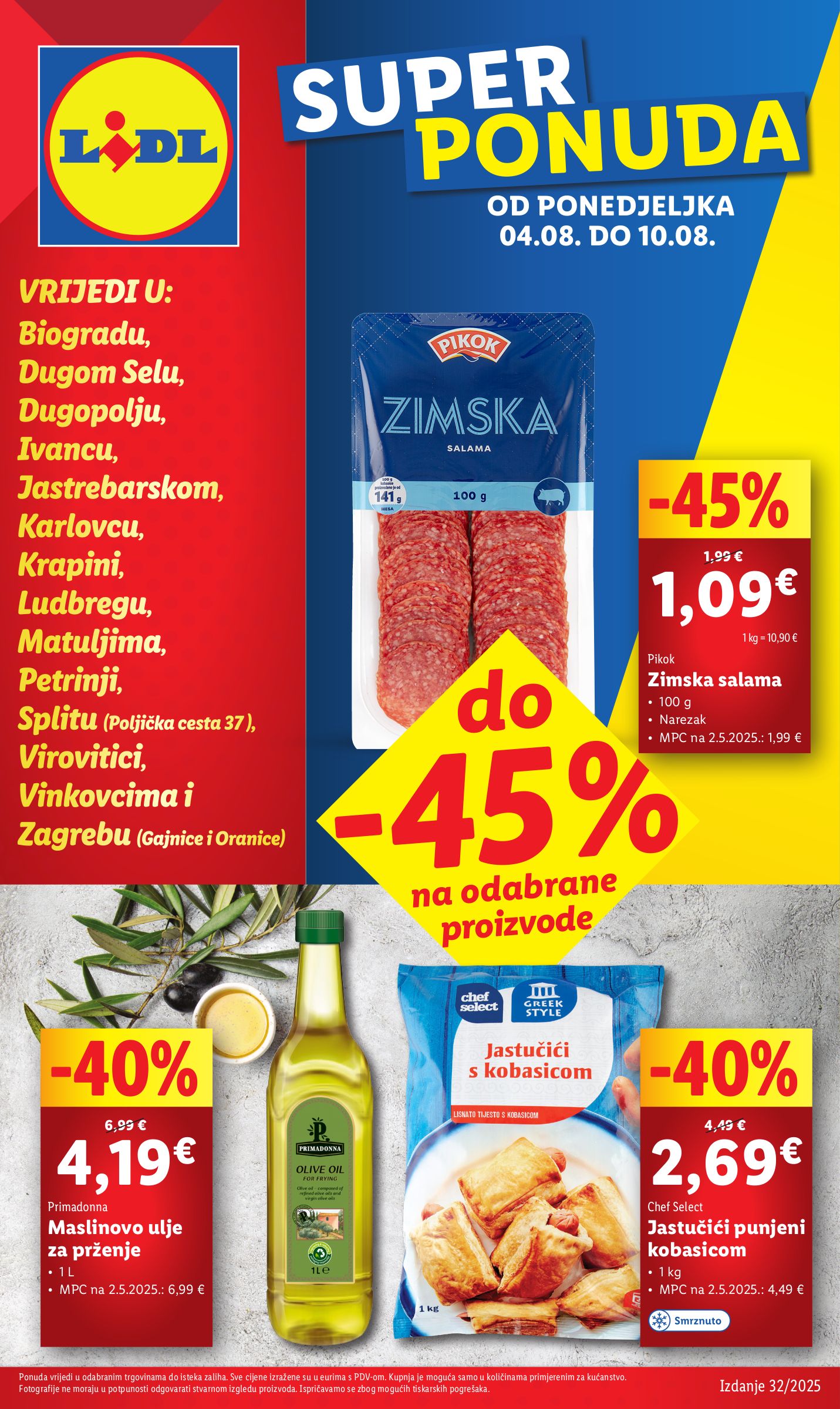 lidl - Prelistajte katalog Lidl - Super ponuda, vrijedi od 04.08. do 10.08.