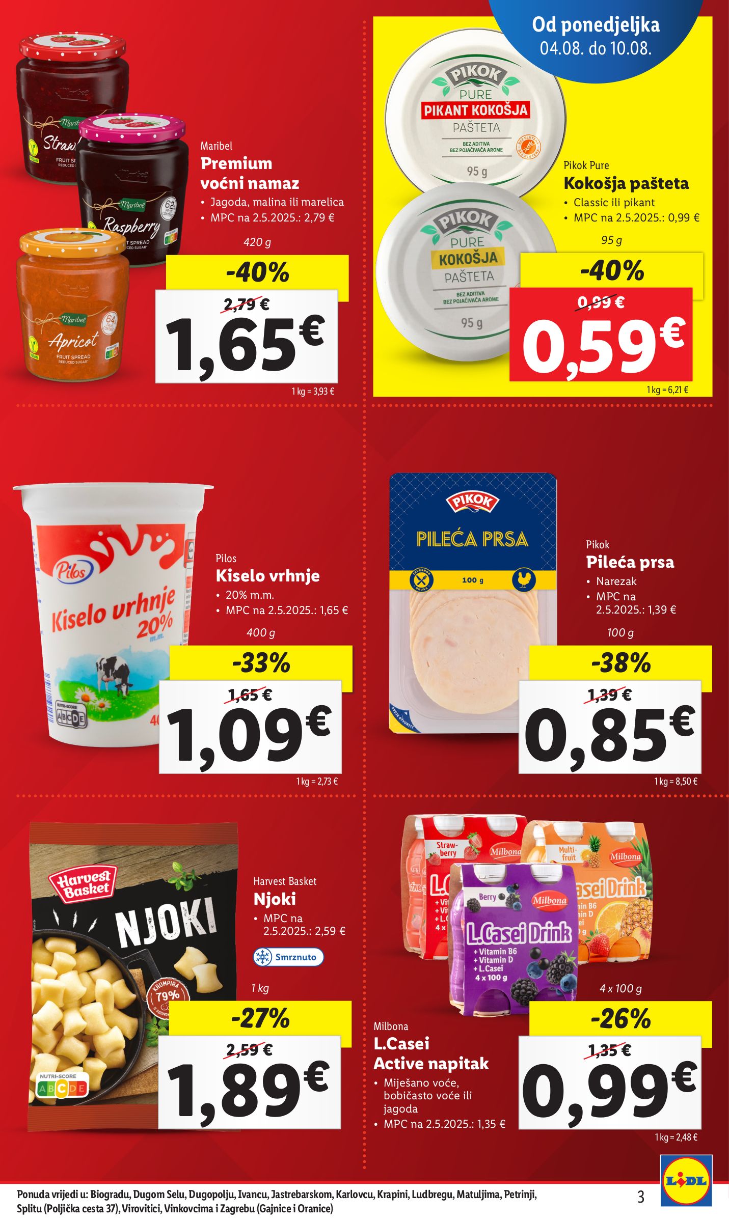 lidl - Prelistajte katalog Lidl - Super ponuda, vrijedi od 04.08. do 10.08. - page: 3
