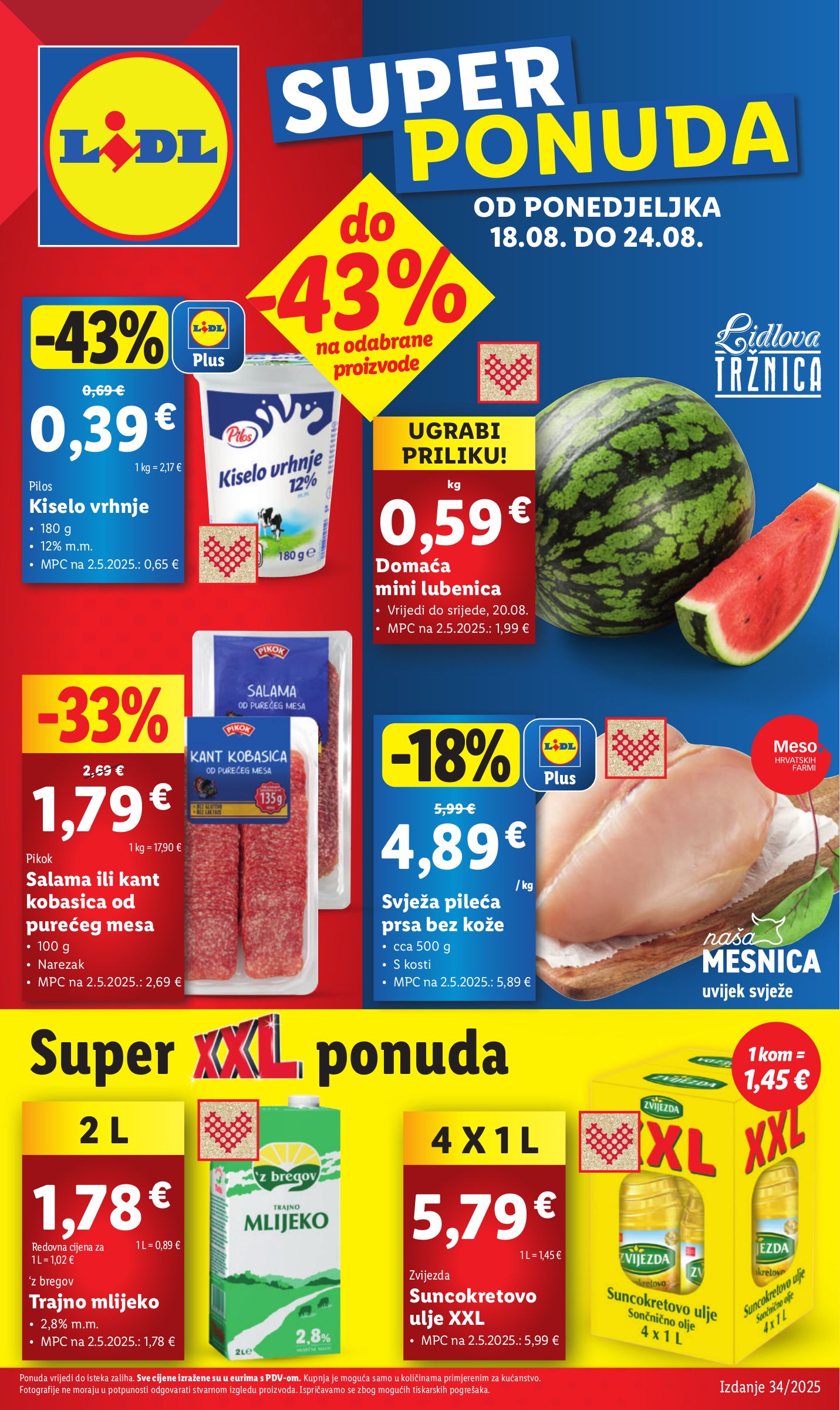 lidl - Prelistajte katalog Lidl, vrijedi od 18.08. do 24.08.