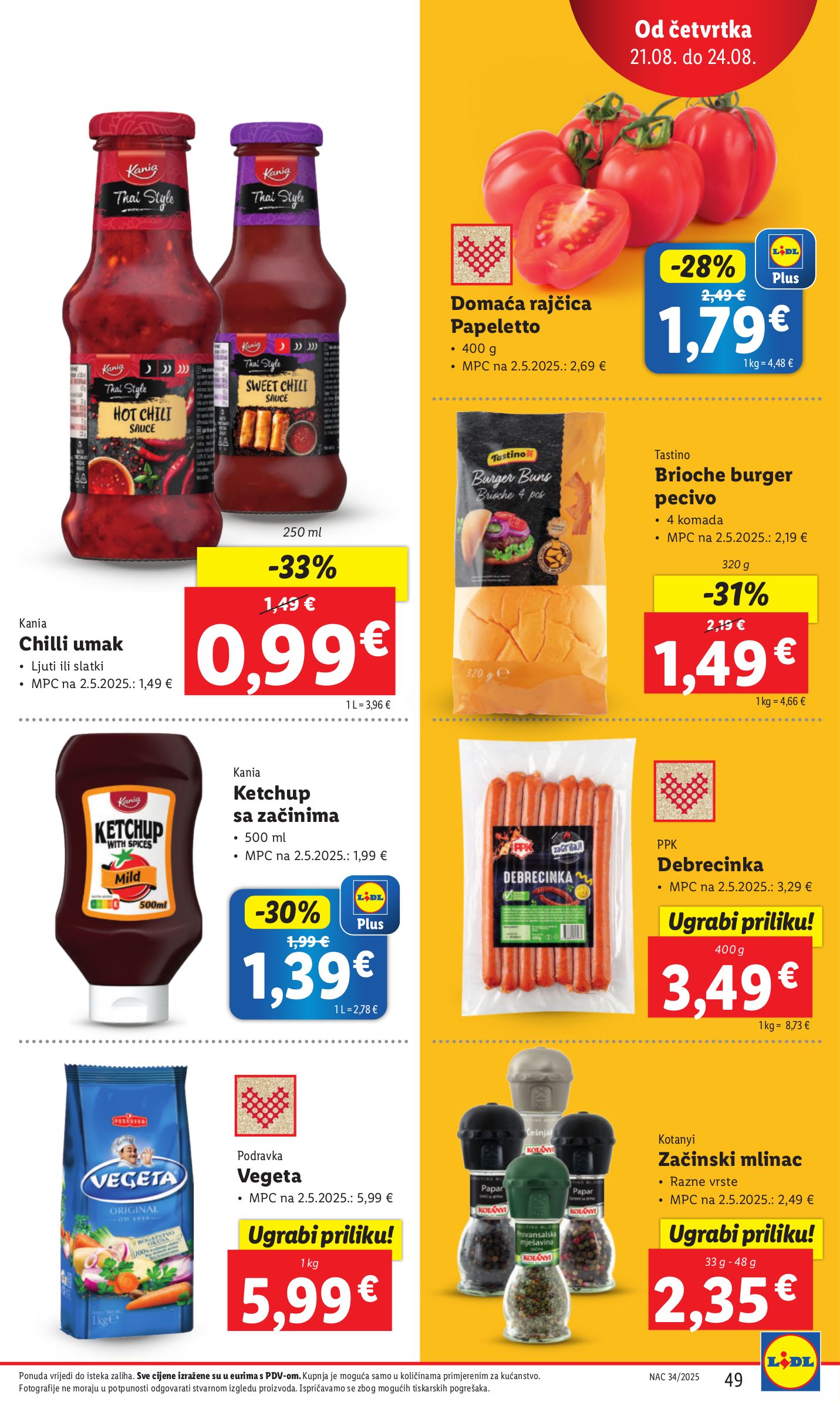 lidl - Prelistajte katalog Lidl, vrijedi od 18.08. do 24.08. - page: 49