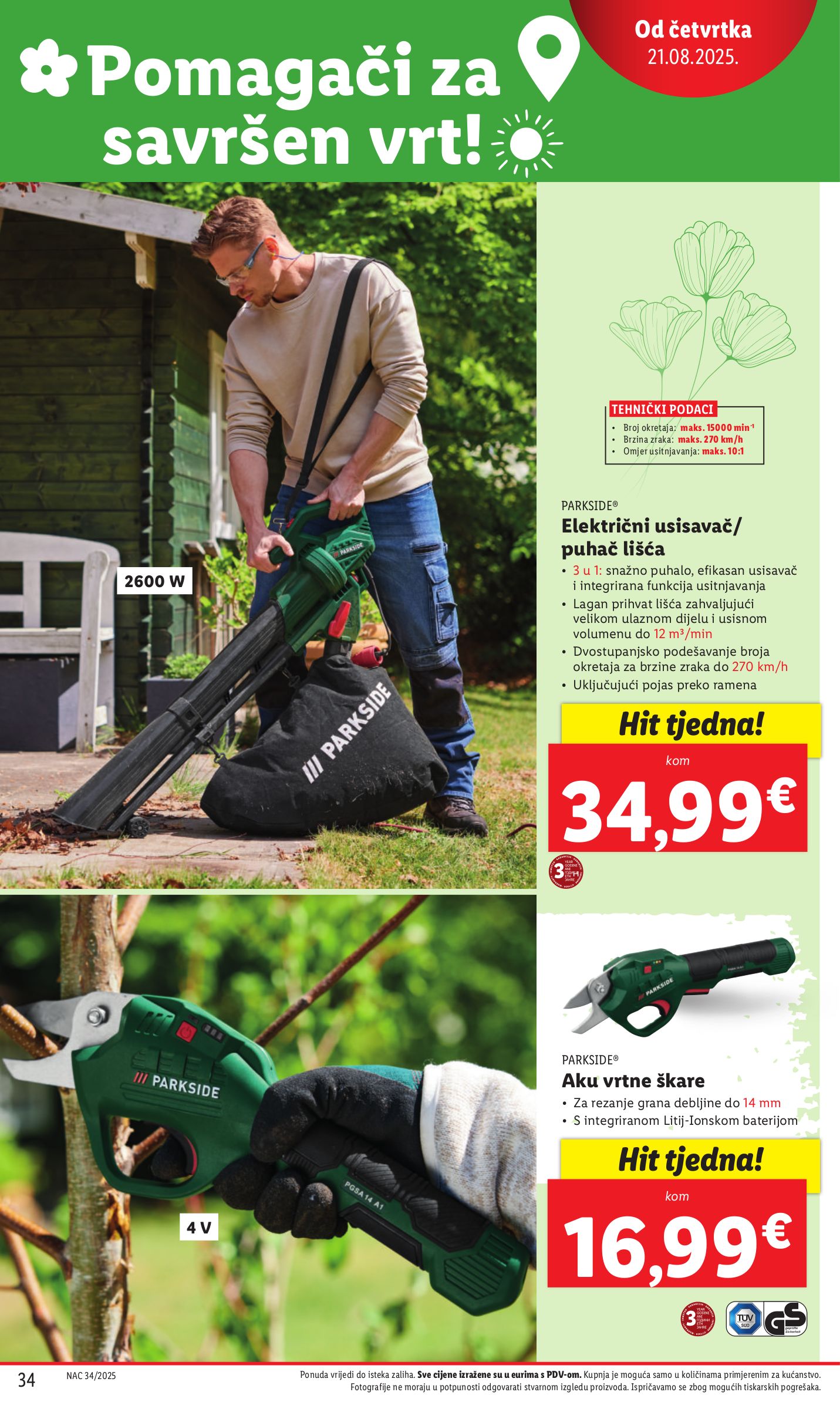 lidl - Prelistajte katalog Lidl, vrijedi od 18.08. do 24.08. - page: 34