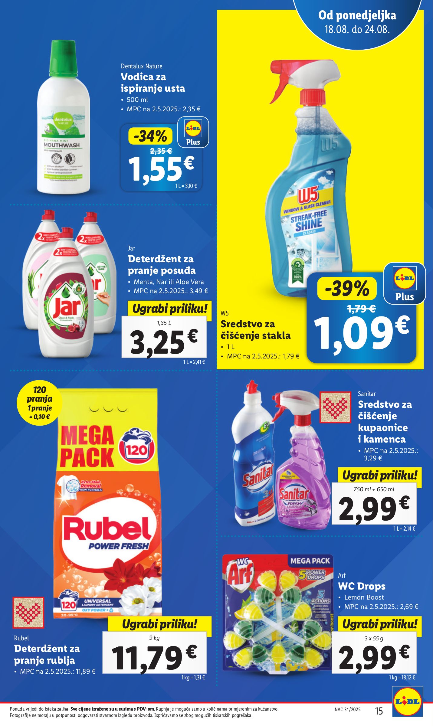 lidl - Prelistajte katalog Lidl, vrijedi od 18.08. do 24.08. - page: 15