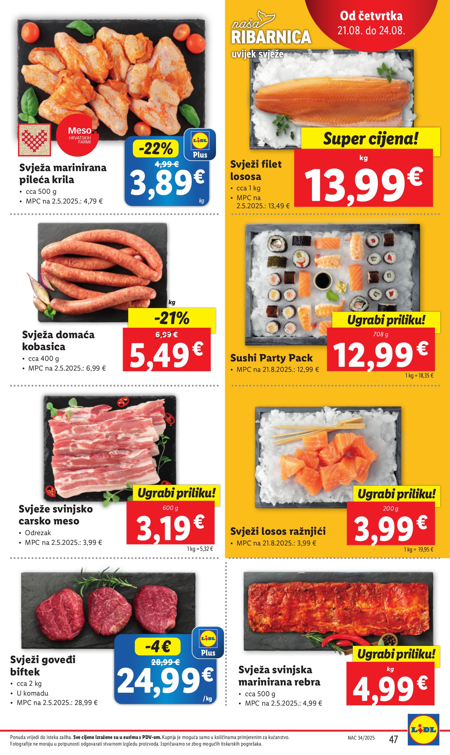 lidl - Prelistajte katalog Lidl, vrijedi od 18.08. do 24.08. - page: 47