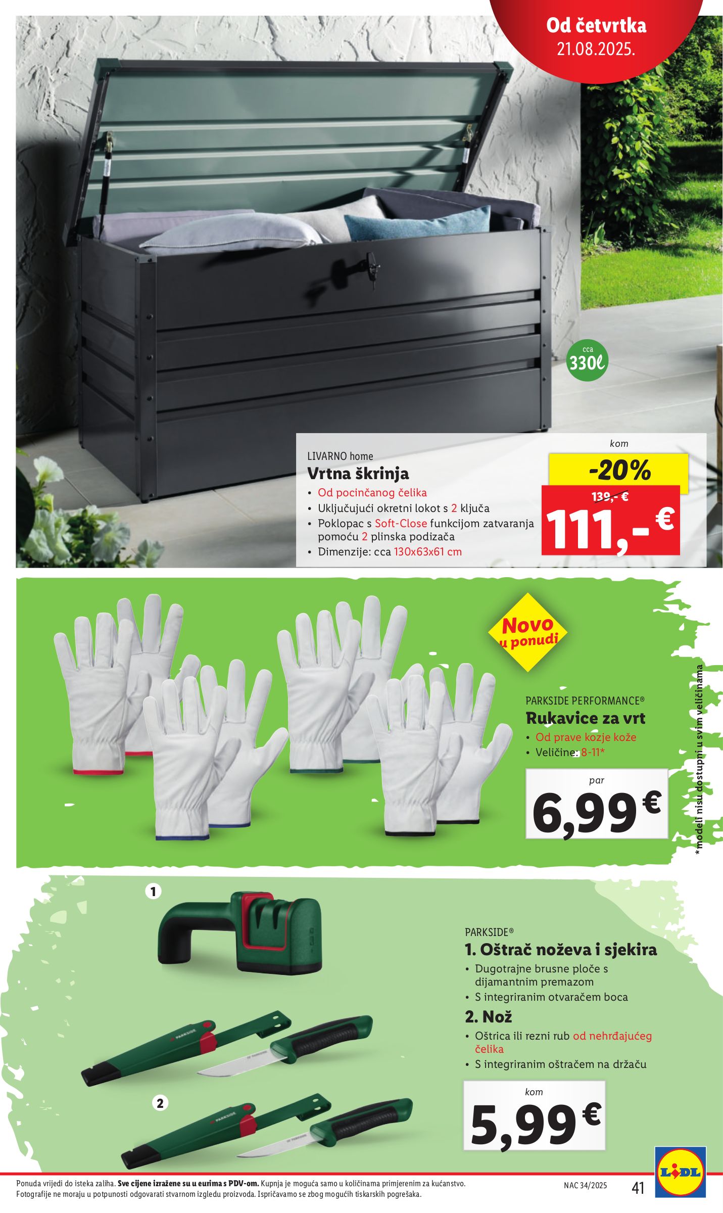 lidl - Prelistajte katalog Lidl, vrijedi od 18.08. do 24.08. - page: 41