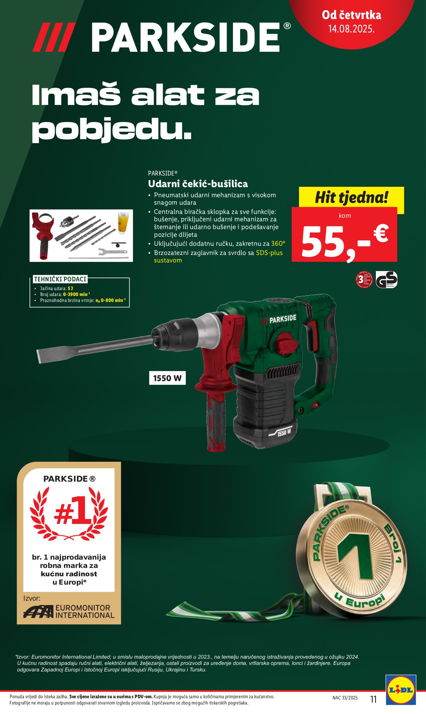 lidl - Prelistajte katalog Lidl, vrijedi od 14.08. do 17.08. - page: 11
