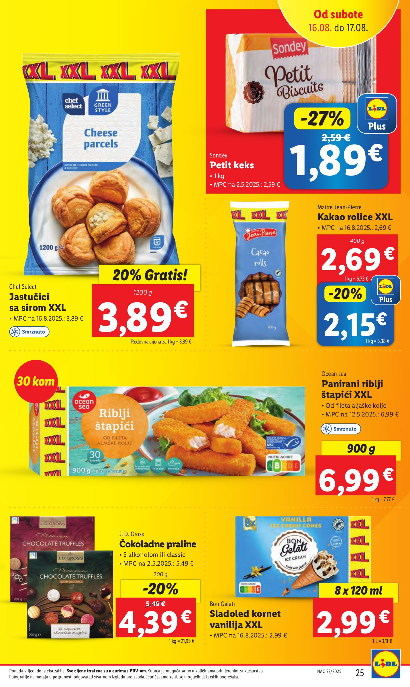 lidl - Prelistajte katalog Lidl, vrijedi od 14.08. do 17.08. - page: 25