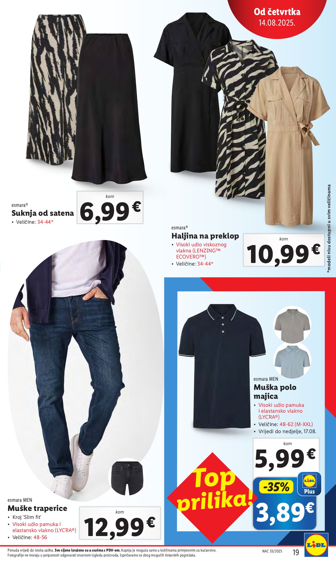 lidl - Prelistajte katalog Lidl, vrijedi od 14.08. do 17.08. - page: 19