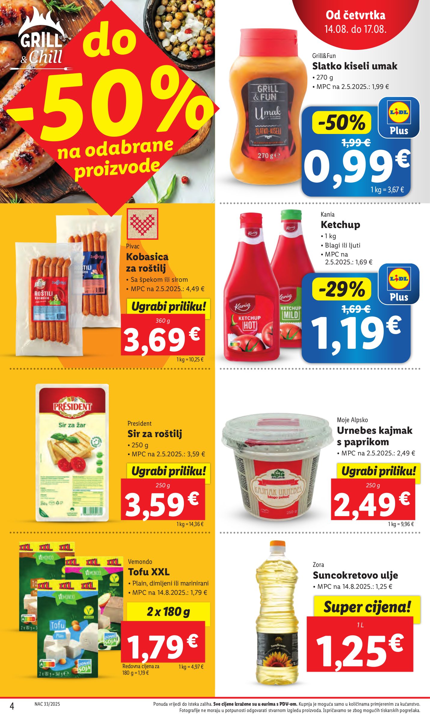 lidl - Prelistajte katalog Lidl, vrijedi od 14.08. do 17.08. - page: 4