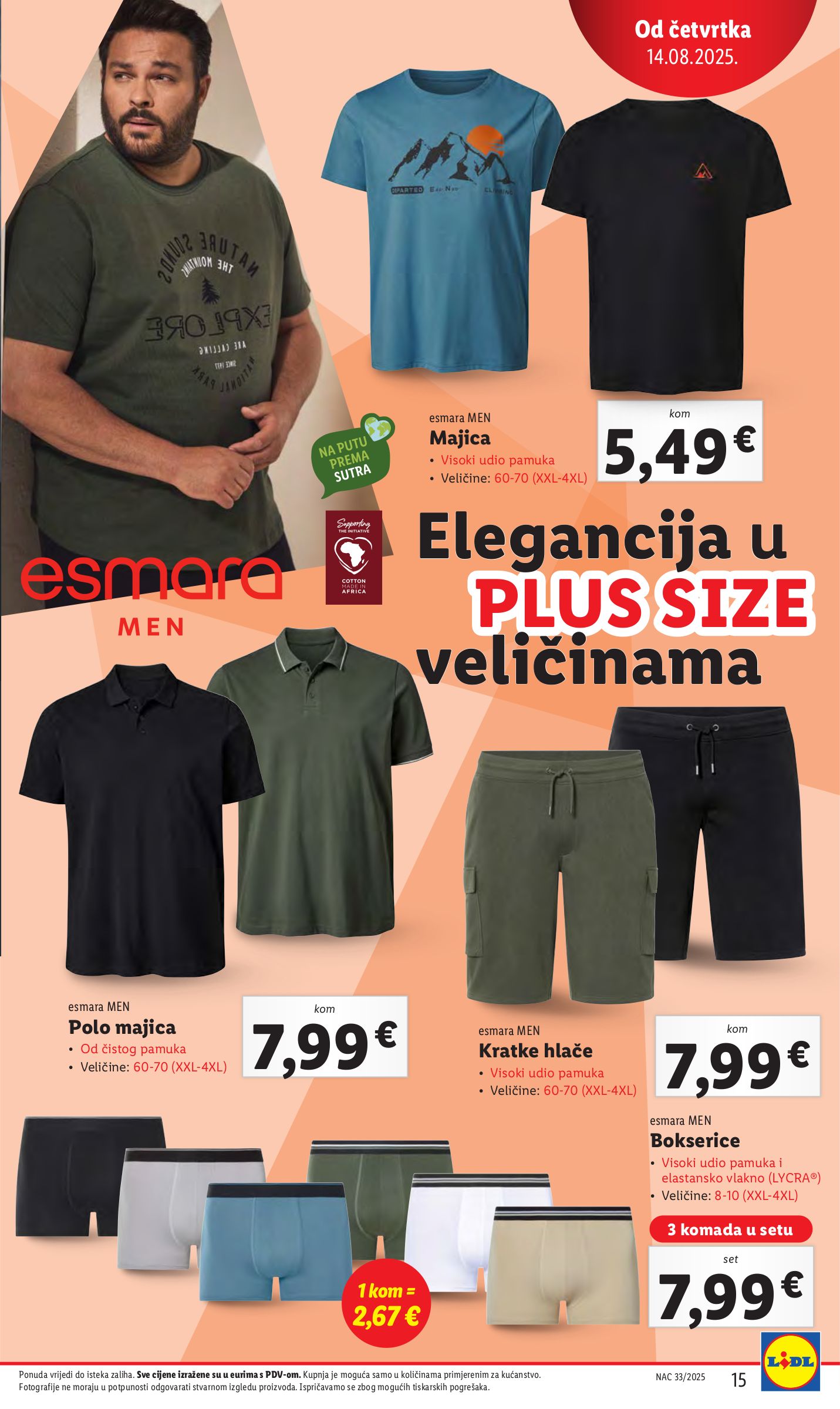 lidl - Prelistajte katalog Lidl, vrijedi od 14.08. do 17.08. - page: 15