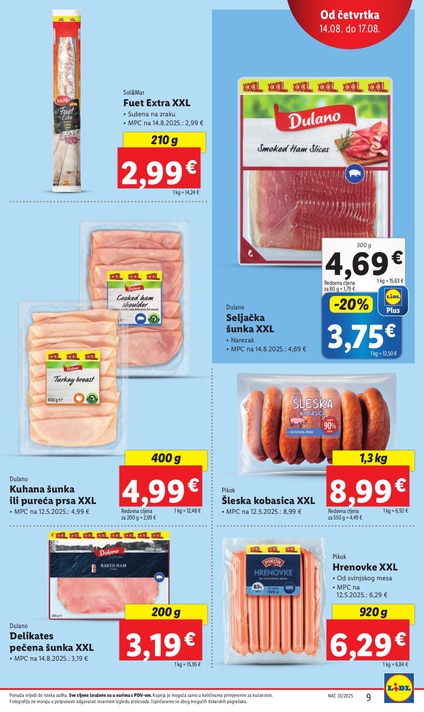 lidl - Prelistajte katalog Lidl, vrijedi od 14.08. do 17.08. - page: 9