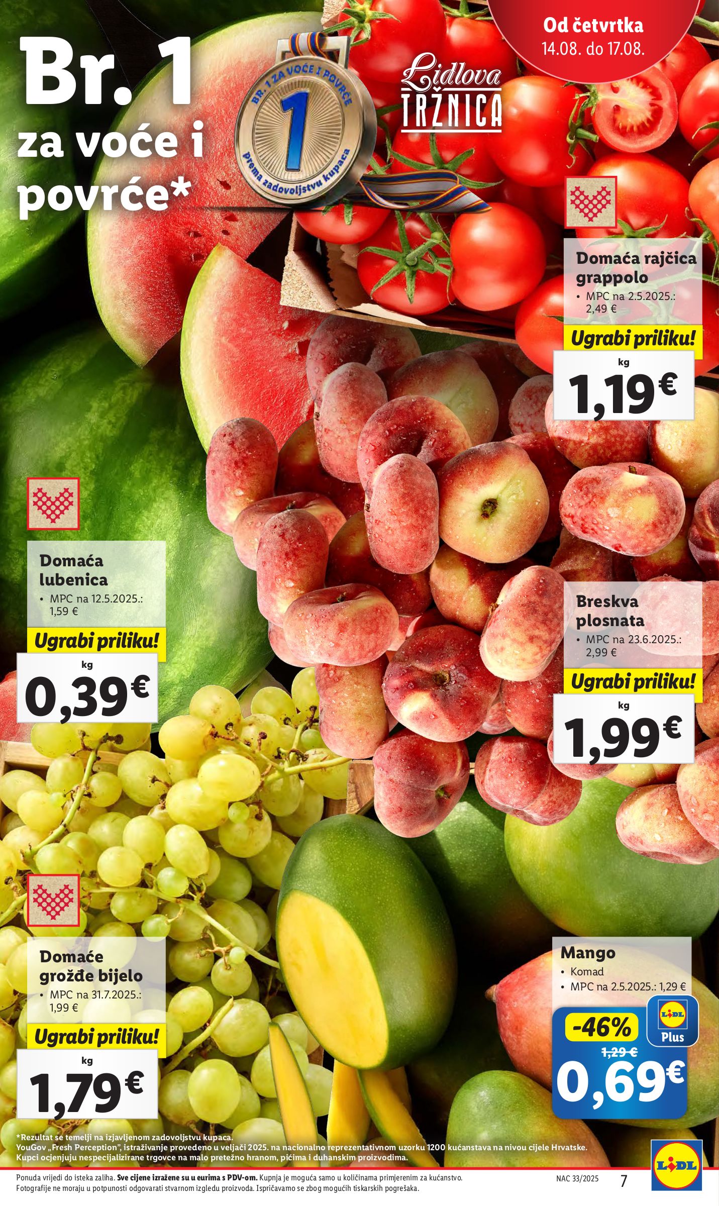 lidl - Prelistajte katalog Lidl, vrijedi od 14.08. do 17.08. - page: 7