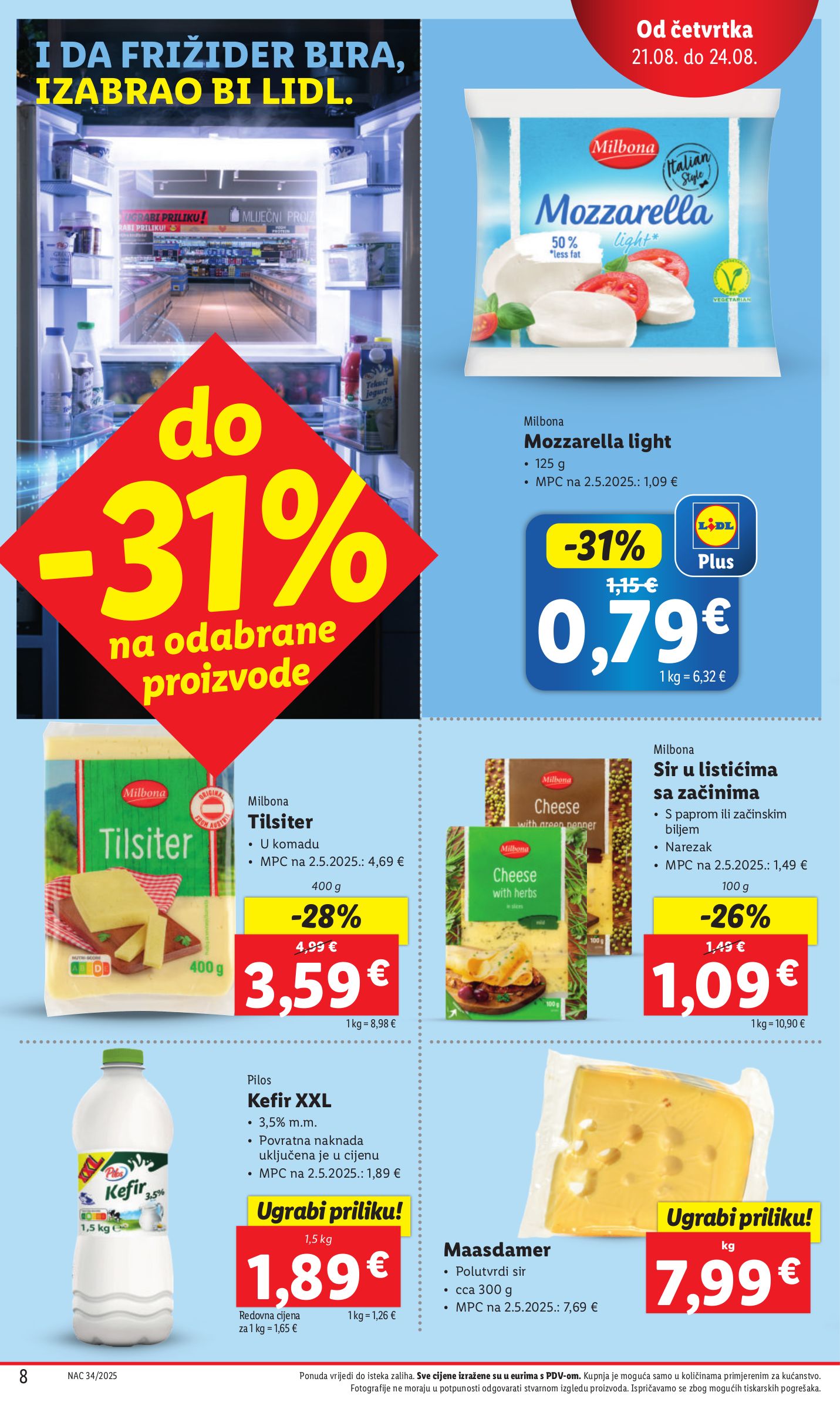 lidl - Prelistajte katalog Lidl, vrijedi od 21.08. do 24.08. - page: 8