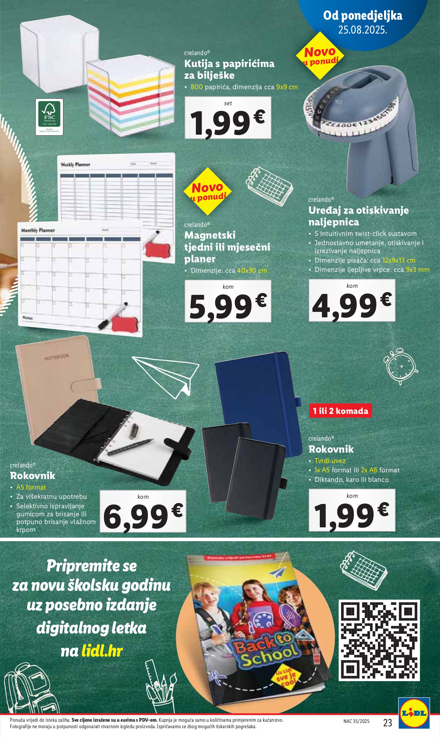 lidl - Prelistajte katalog Lidl, vrijedi od 25.08. do 31.08. - page: 23 lidl - Prelistajte katalog Lidl, vrijedi od 25.08. do 31.08. - page: 23