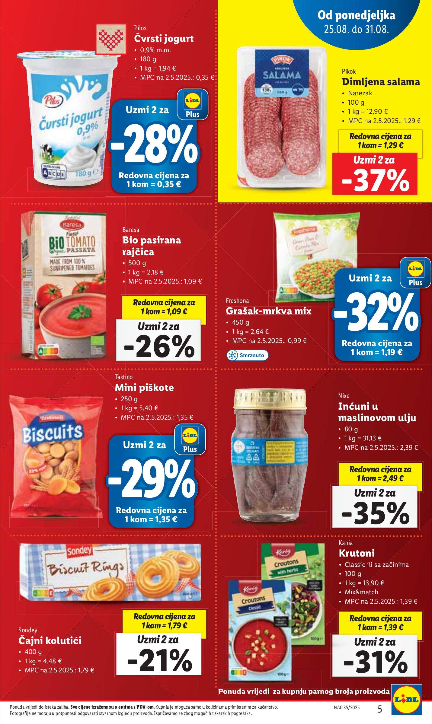 lidl - Prelistajte katalog Lidl, vrijedi od 25.08. do 31.08. - page: 5 lidl - Prelistajte katalog Lidl, vrijedi od 25.08. do 31.08. - page: 5