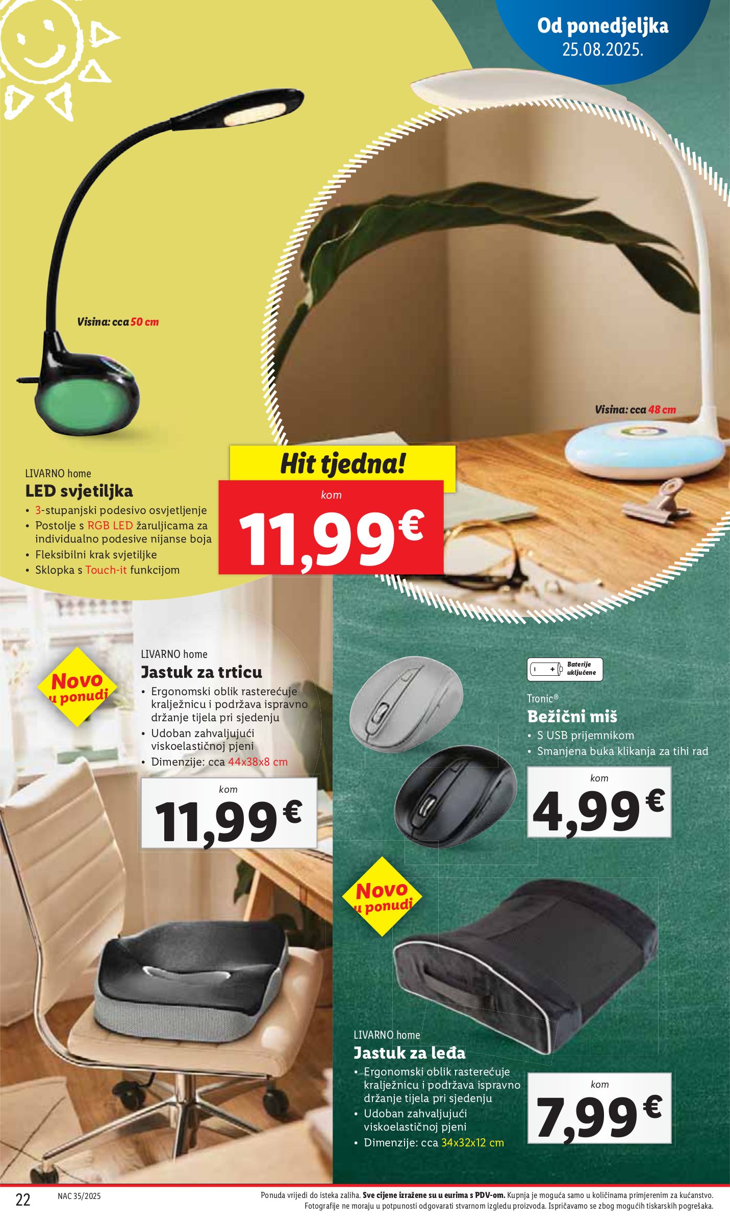 lidl - Prelistajte katalog Lidl, vrijedi od 25.08. do 31.08. - page: 22 lidl - Prelistajte katalog Lidl, vrijedi od 25.08. do 31.08. - page: 22
