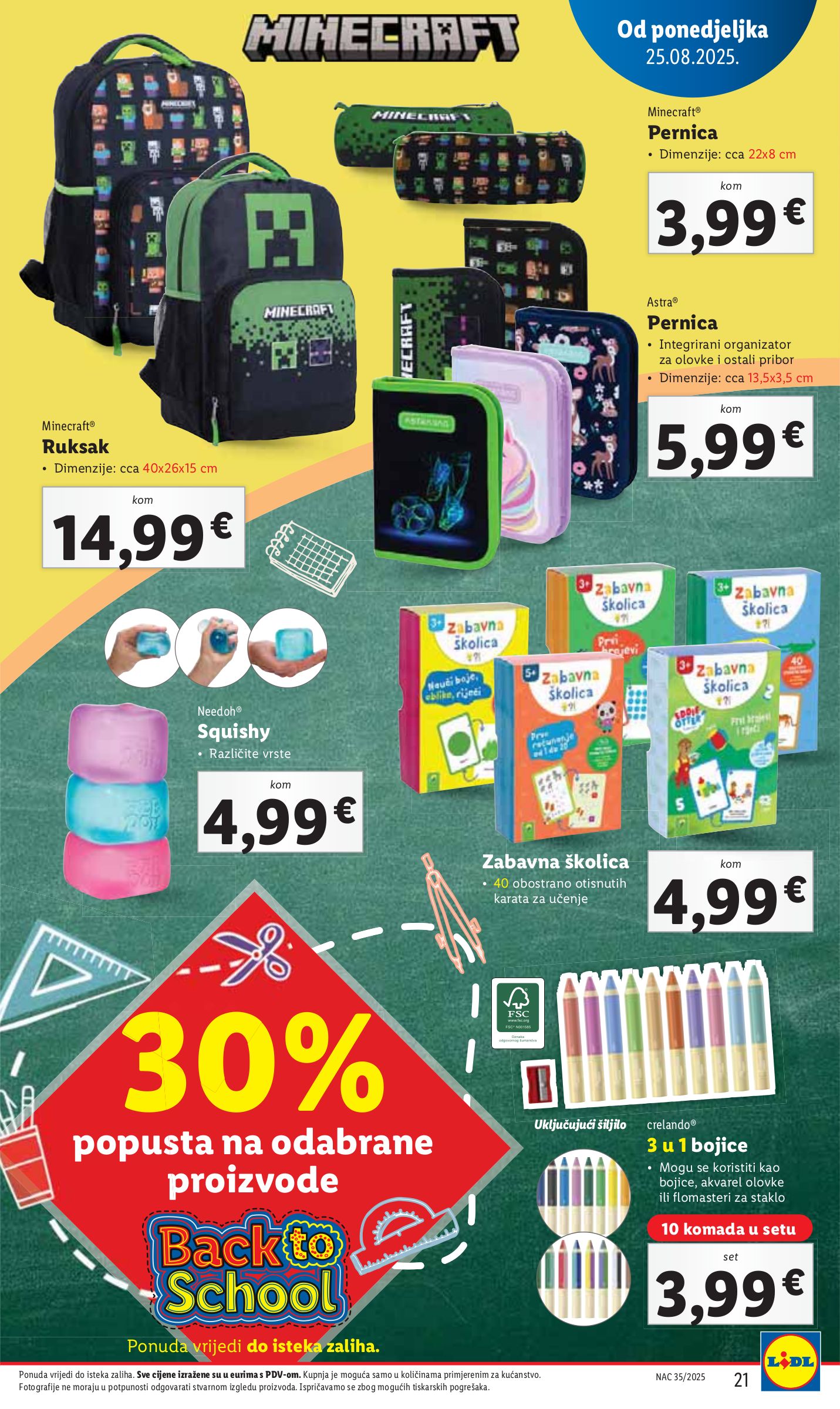 lidl - Prelistajte katalog Lidl, vrijedi od 25.08. do 31.08. - page: 21 lidl - Prelistajte katalog Lidl, vrijedi od 25.08. do 31.08. - page: 21