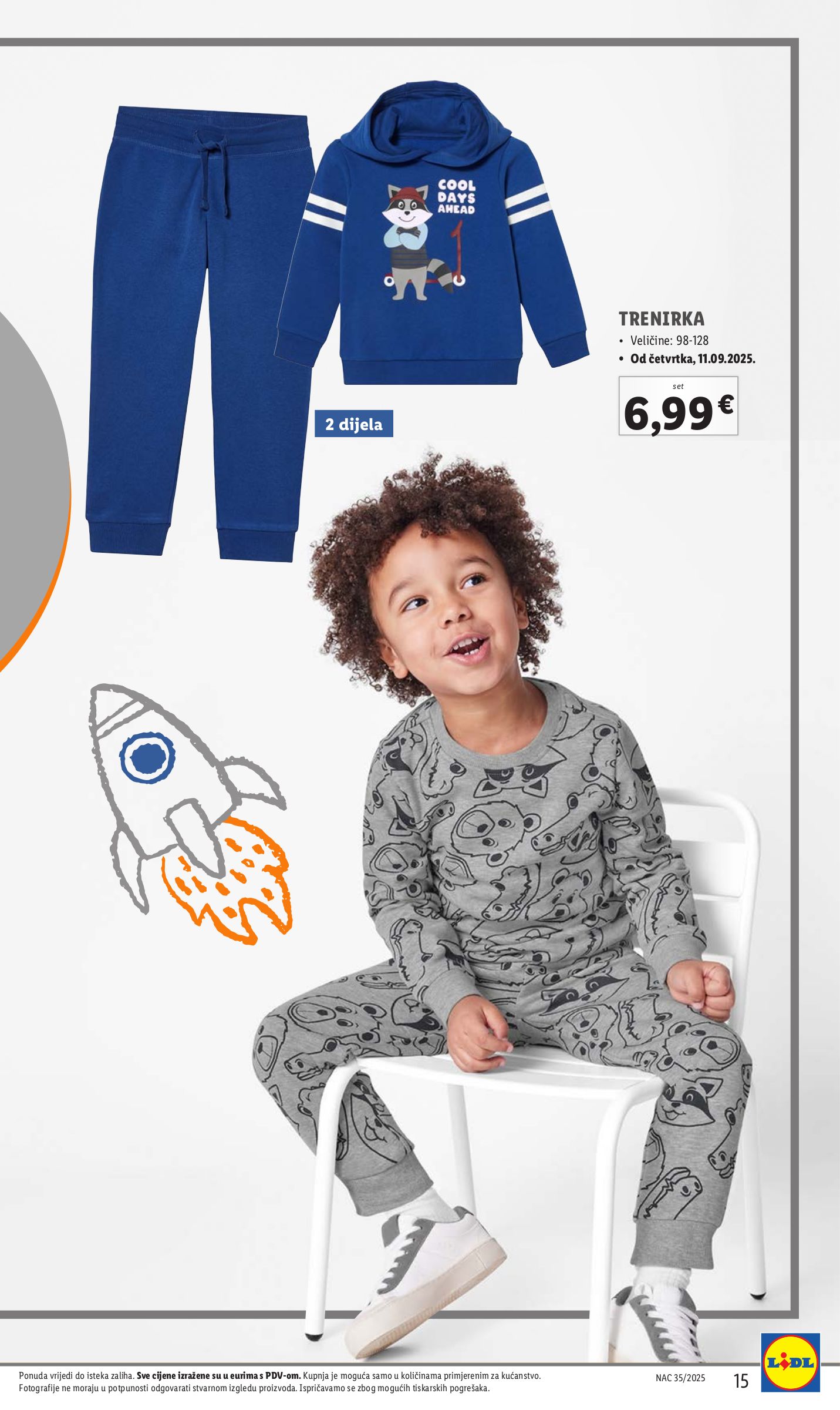 lidl - Prelistajte katalog Lidl - Gdje igra susreće stil!, vrijedi od 28.08. do 30.09. - page: 15