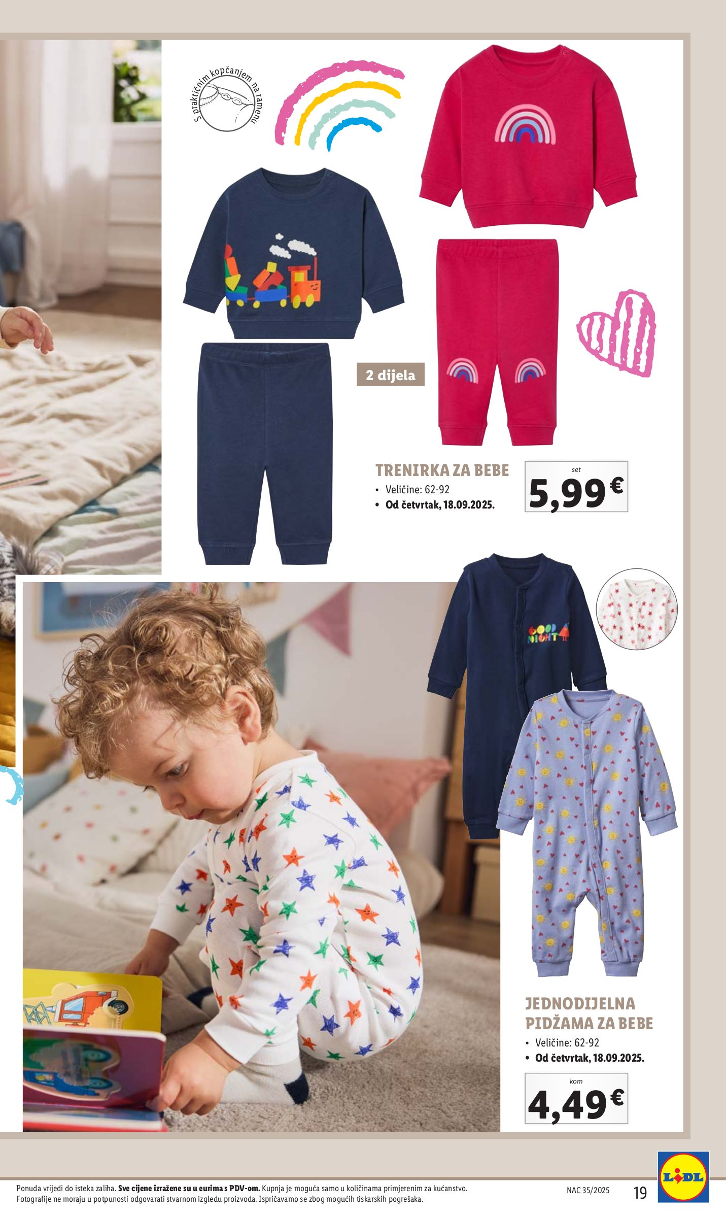 lidl - Prelistajte katalog Lidl - Gdje igra susreće stil!, vrijedi od 28.08. do 30.09. - page: 19