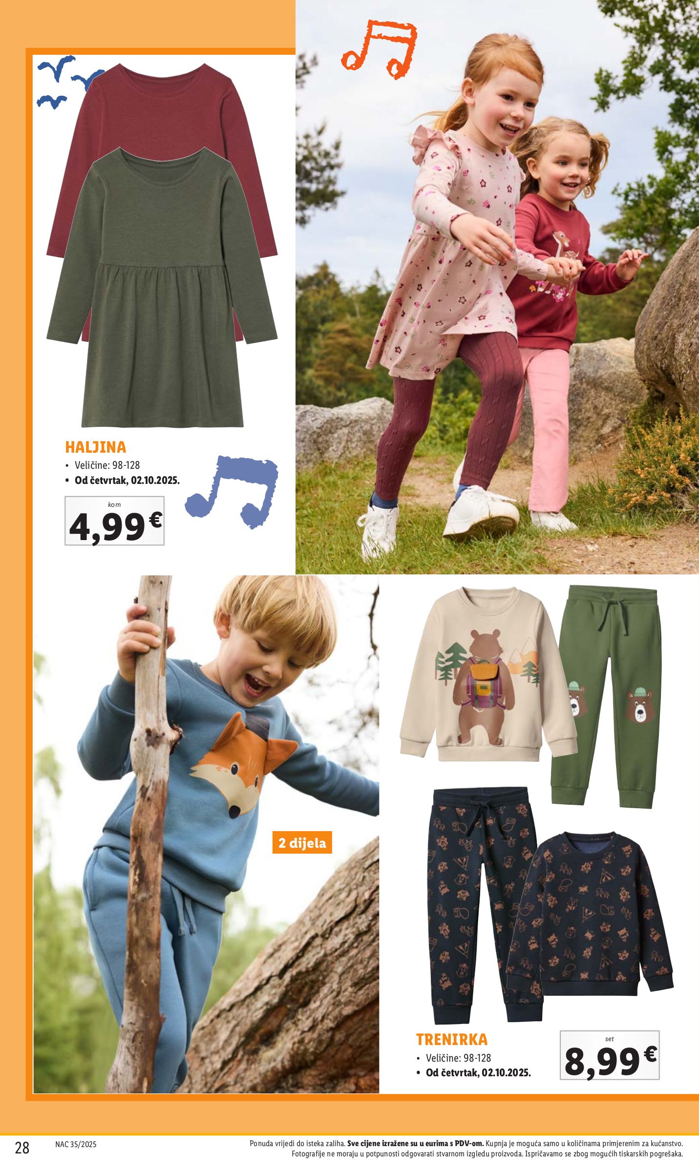 lidl - Prelistajte katalog Lidl - Gdje igra susreće stil!, vrijedi od 28.08. do 30.09. - page: 28