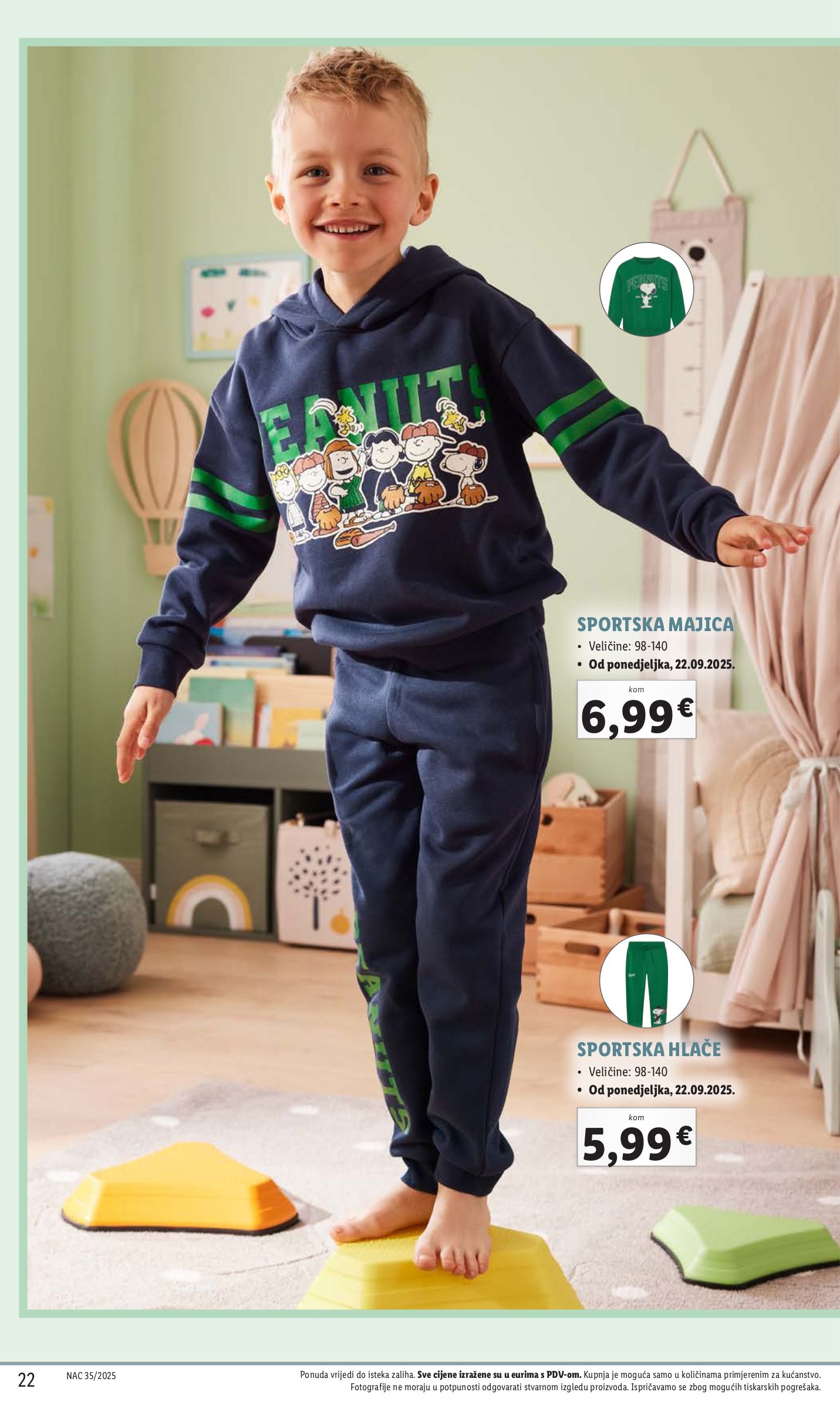 lidl - Prelistajte katalog Lidl - Gdje igra susreće stil!, vrijedi od 28.08. do 30.09. - page: 22