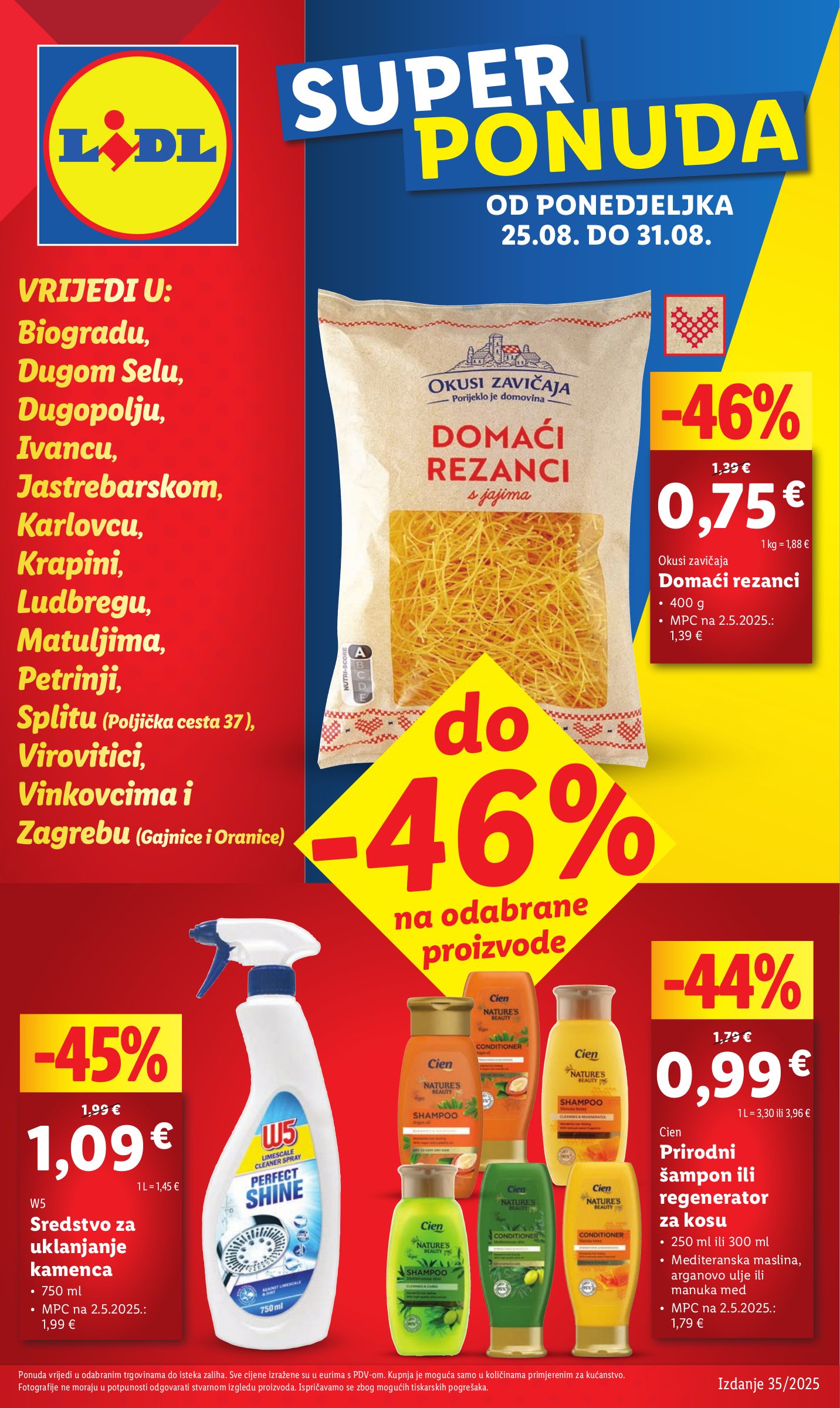 lidl - Prelistajte katalog Lidl - Super Ponuda, vrijedi od 25.08. do 31.08.