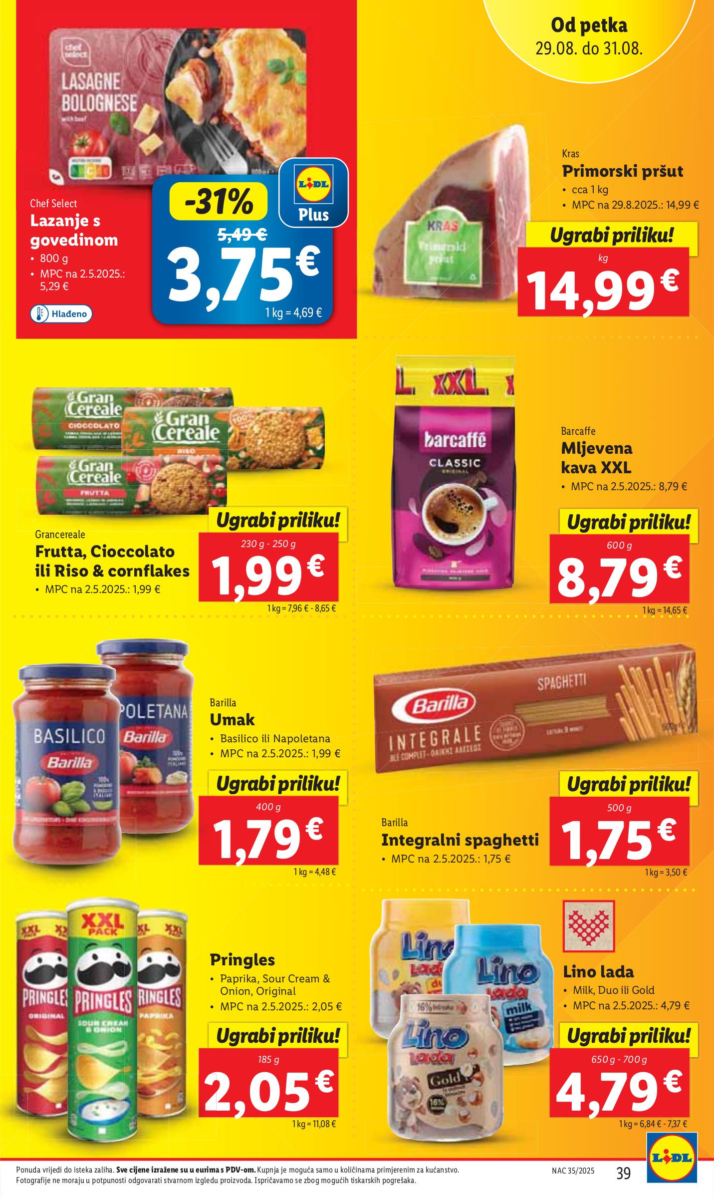 lidl - Prelistajte katalog Lidl, vrijedi od 28.08. do 31.08. - page: 39 lidl - Prelistajte katalog Lidl, vrijedi od 28.08. do 31.08. - page: 39
