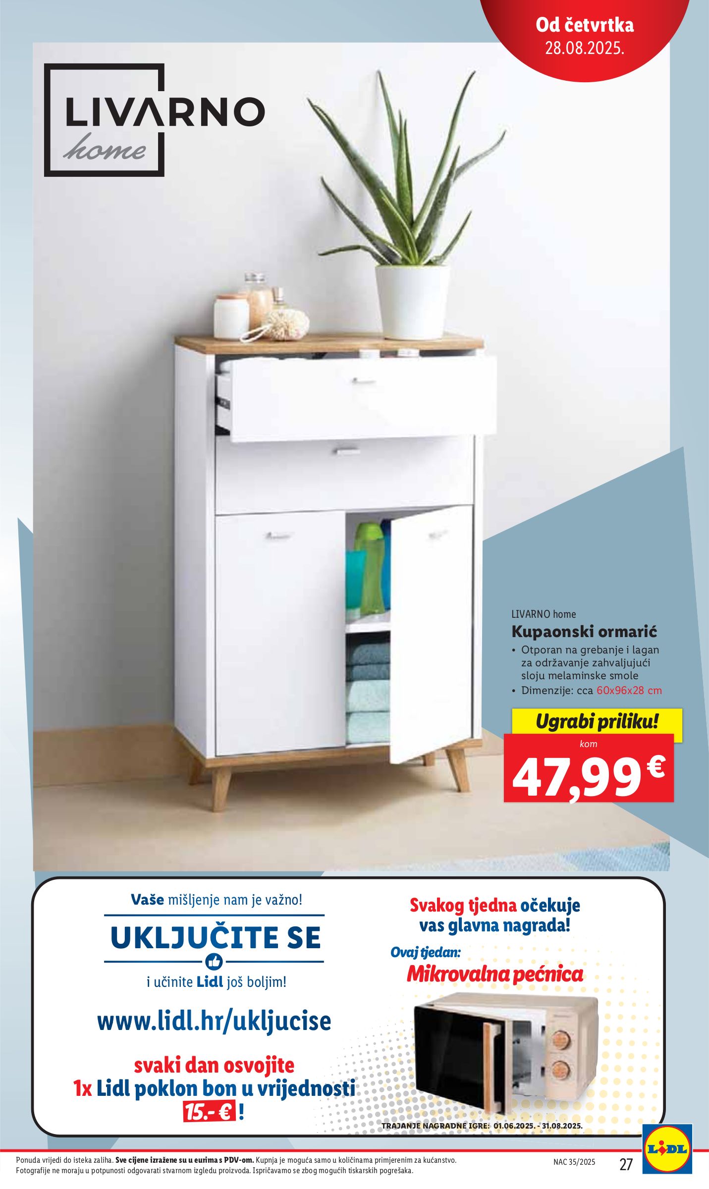 lidl - Prelistajte katalog Lidl, vrijedi od 28.08. do 31.08. - page: 27 lidl - Prelistajte katalog Lidl, vrijedi od 28.08. do 31.08. - page: 27