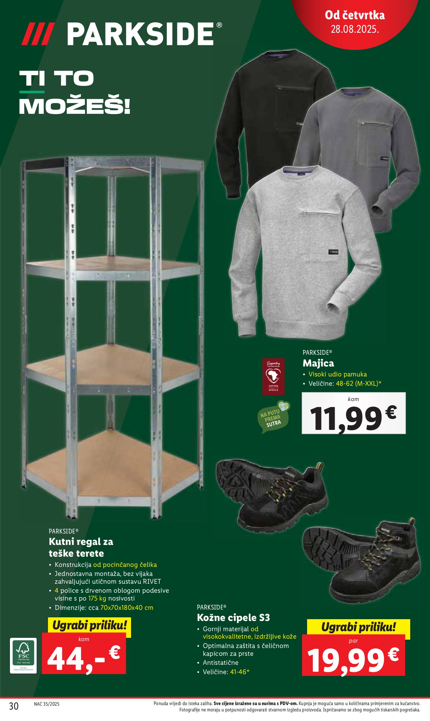 lidl - Prelistajte katalog Lidl, vrijedi od 28.08. do 31.08. - page: 30 lidl - Prelistajte katalog Lidl, vrijedi od 28.08. do 31.08. - page: 30
